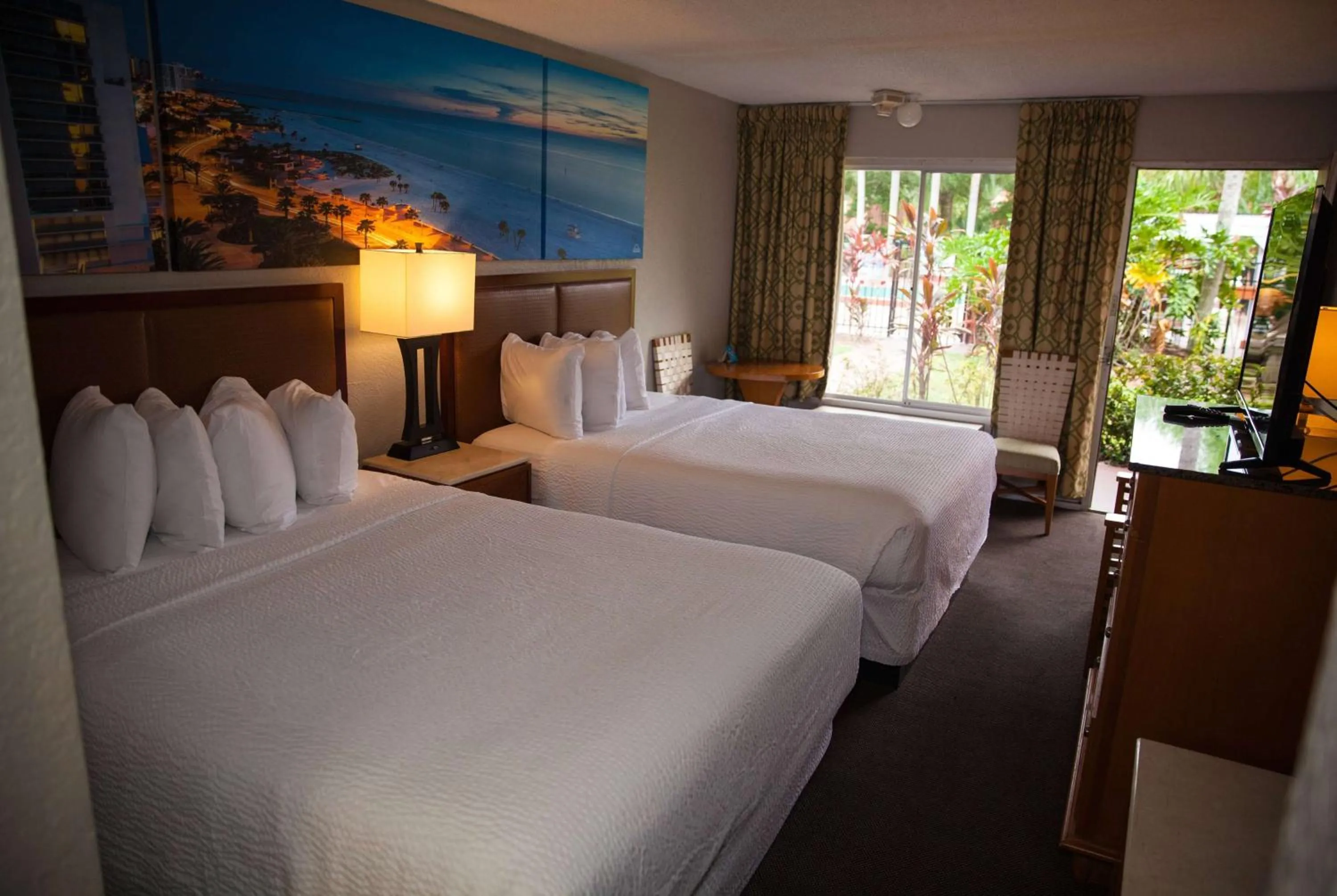 Queen Room with Two Queen Beds - Non-Smoking in Days Inn by Wyndham Cocoa Cruiseport West At I-95/524