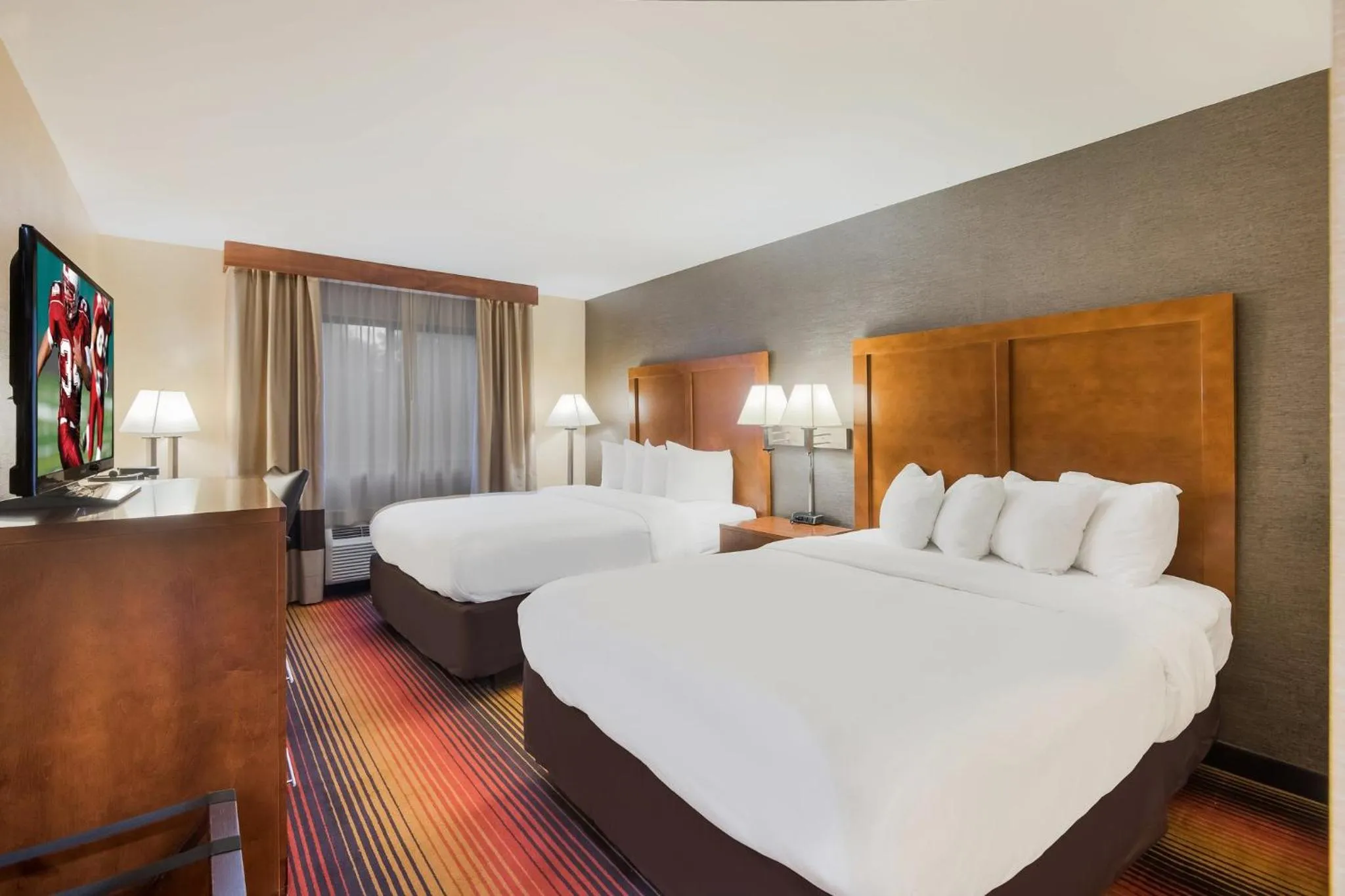 Superior Room with Two Queen Beds Non-Smoking in Red Roof Inn Fairfield