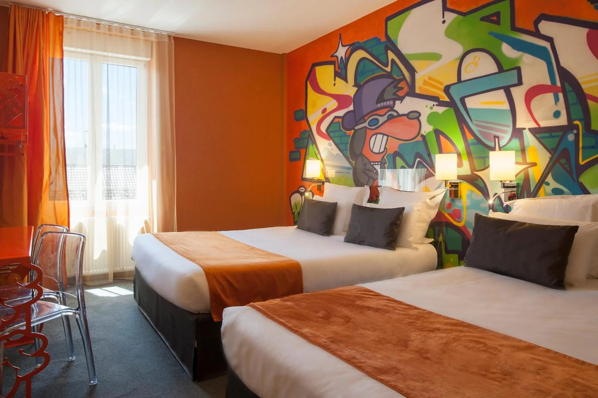 Standard Twin Room in The Originals Boutique, Hôtel de l'Univers, Montluçon