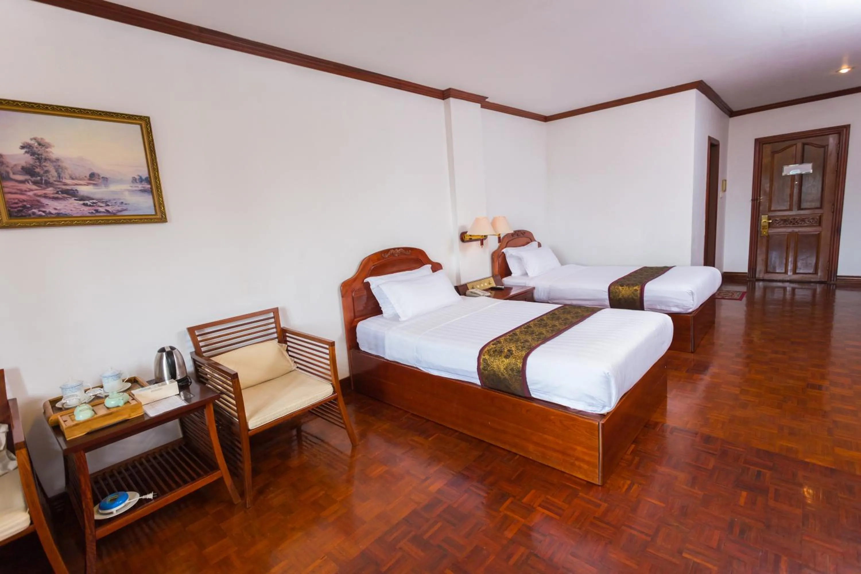 Superior Twin Room in Mekong Hotel