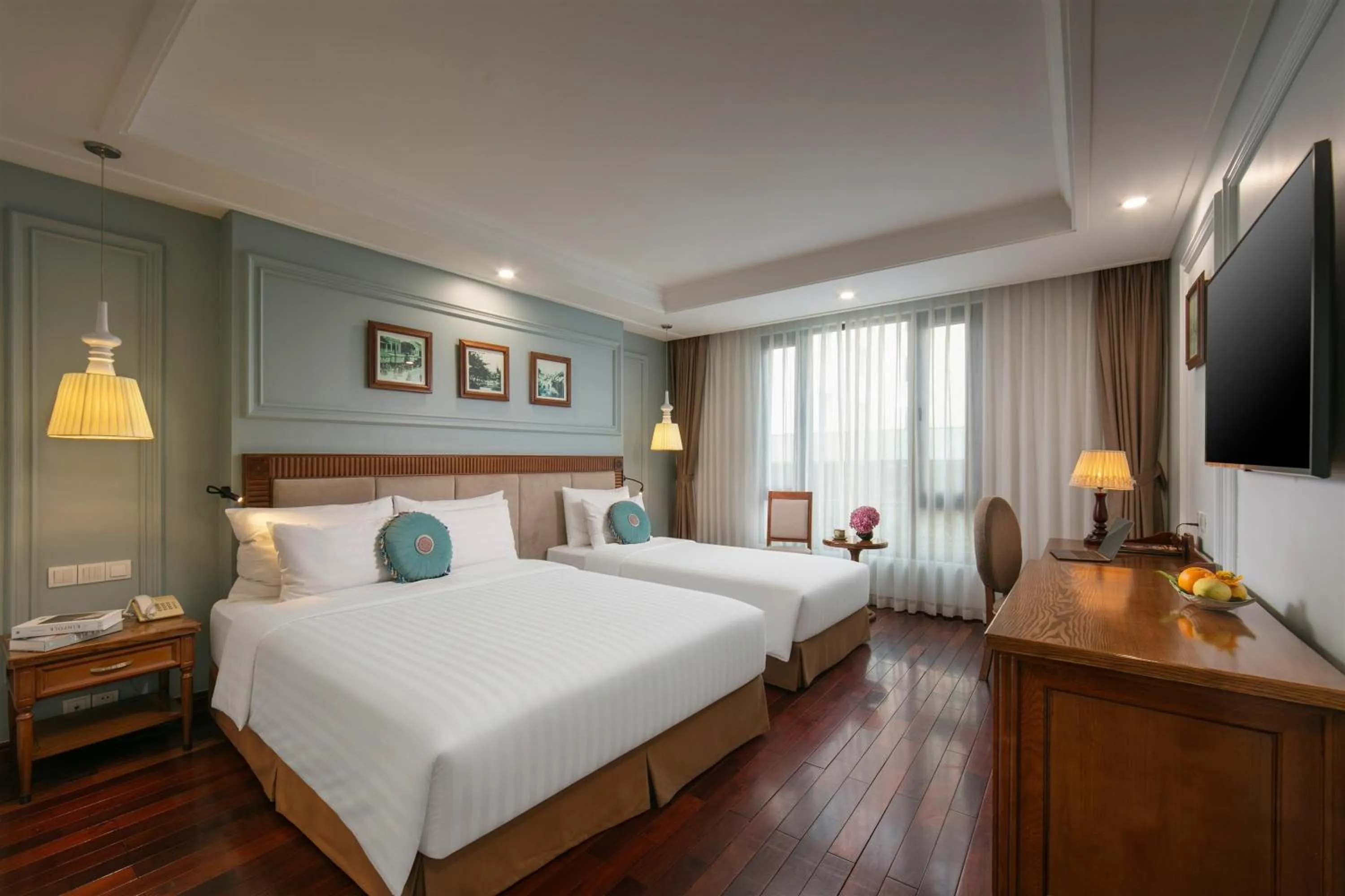 Triple Room with City View in Hanoi Pearl Hotel