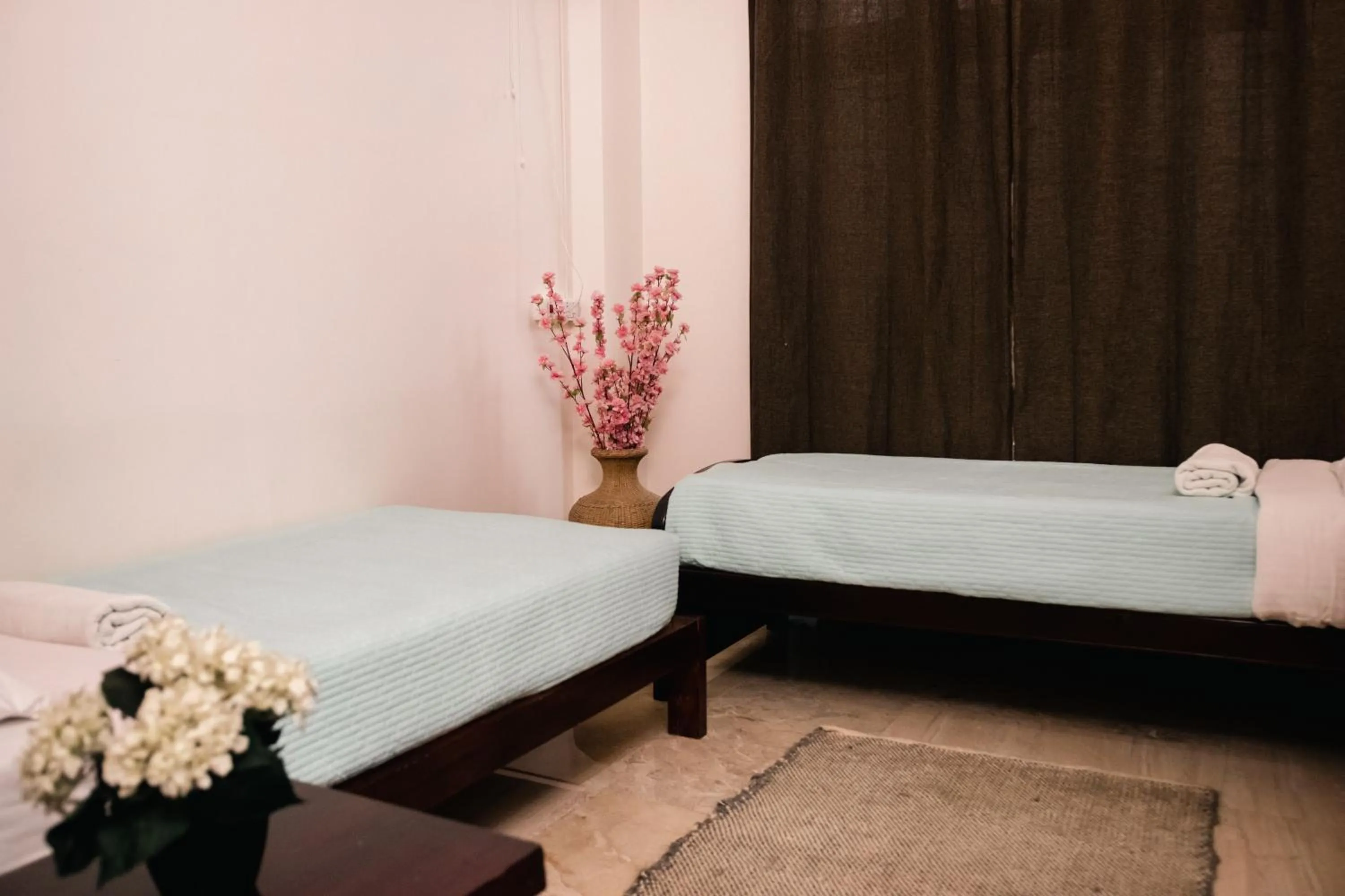 Twin Room with Private Bathroom in Akim Homestay