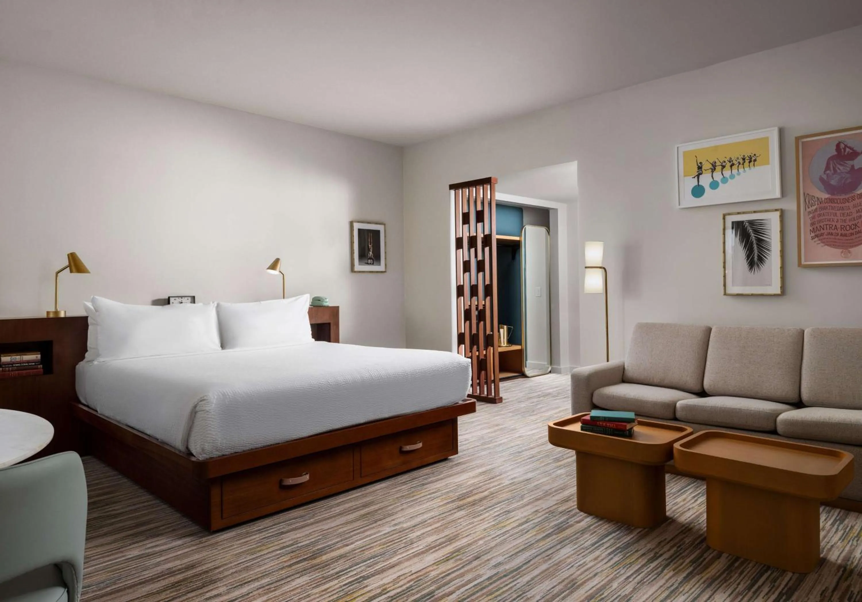 King Room with Balcony and Pool View in Flamingo Resort & Spa Santa Rosa Sonoma, Tapestry by Hilton