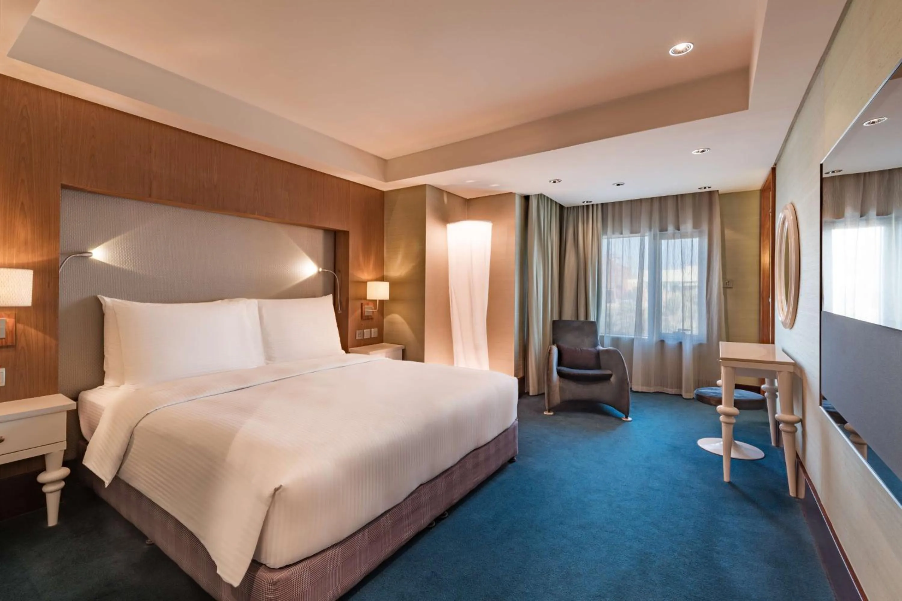 Presidential Suite with Sea View and Lounge Access in Radisson Blu Hotel, Kuwait