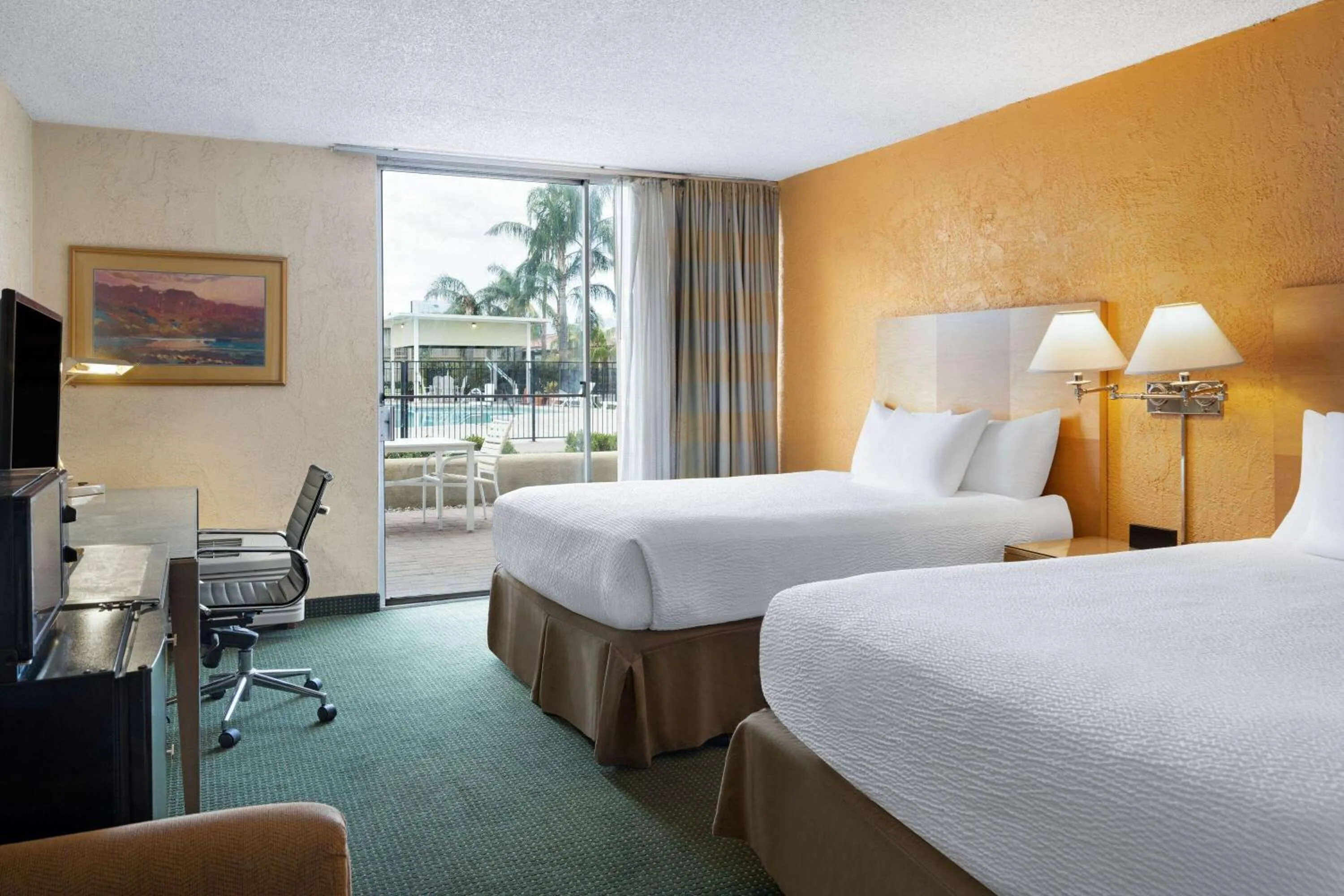 Queen Room with Two Queen Beds - Non-Smoking in Ramada by Wyndham Tucson