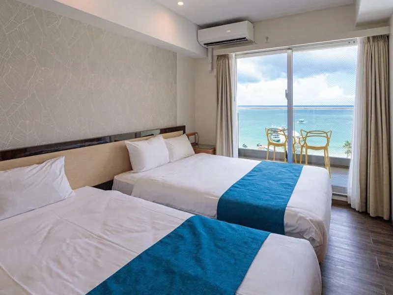Twin Room with Sea View - single occupancy - Top Floor in Kariyushi LCH. Resort