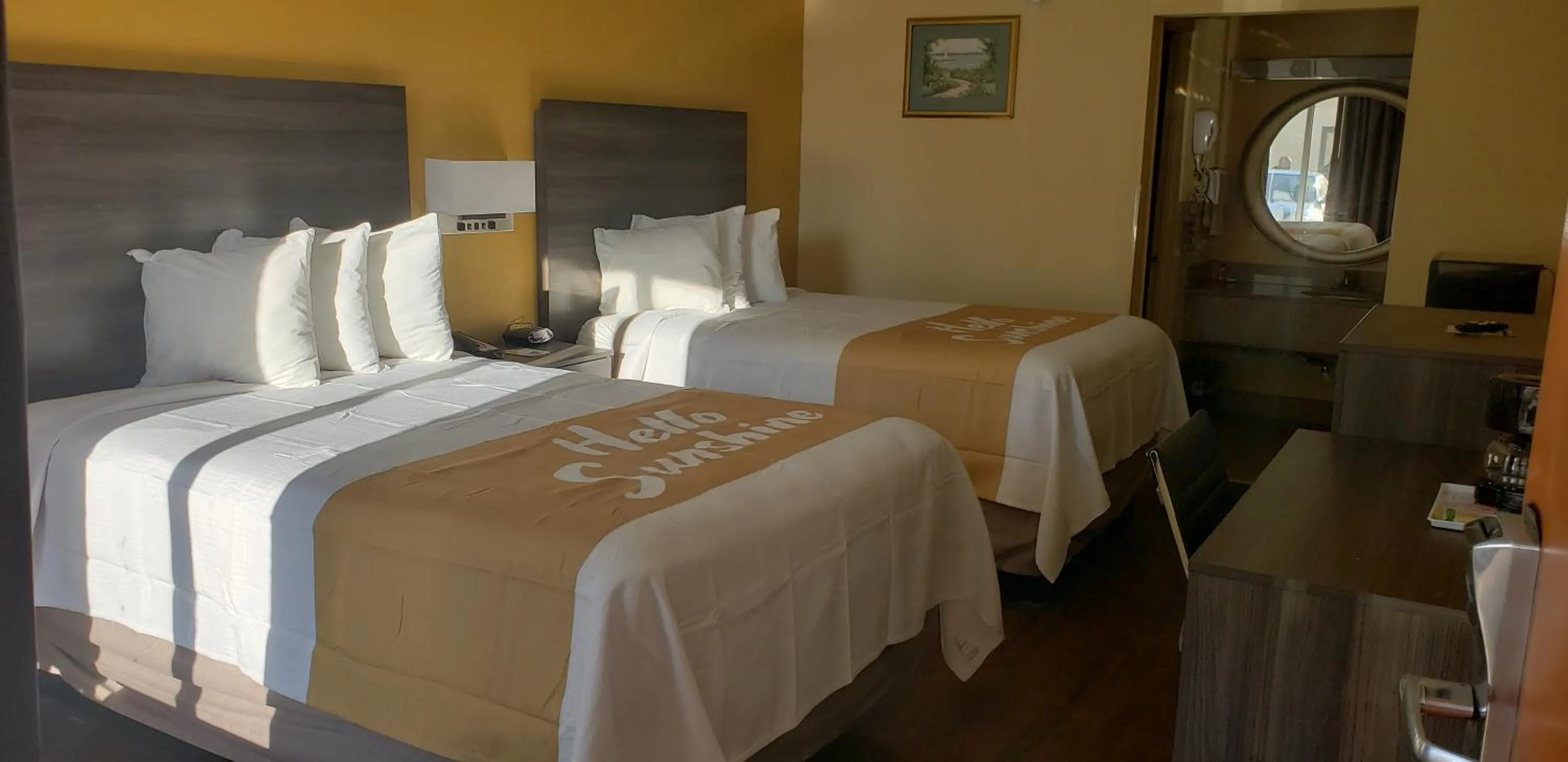 Double Room with Two Double Beds - Smoking in Days Inn by Wyndham Hampton Near Coliseum Convention Center