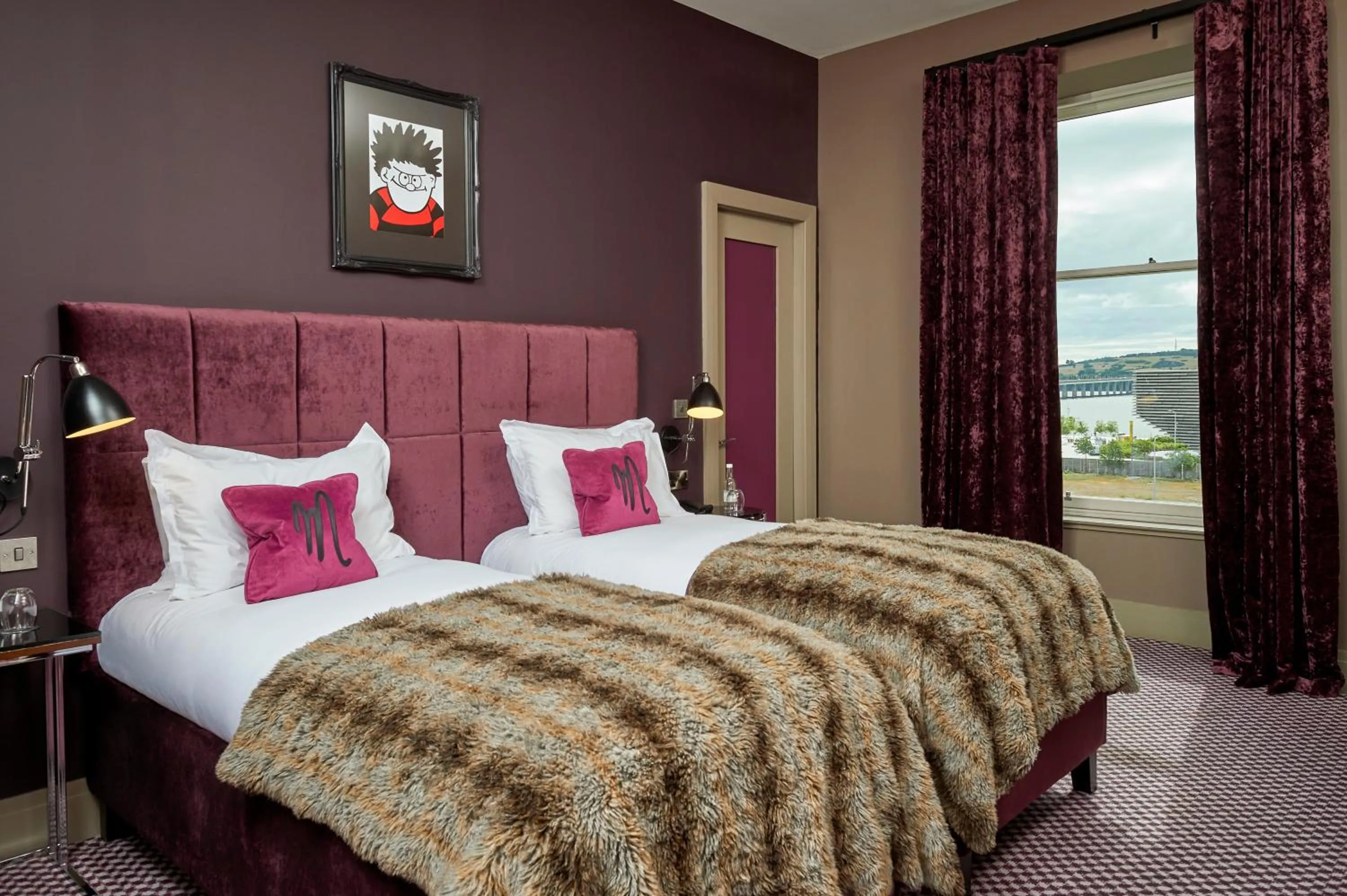Club Twin Room in Malmaison Dundee
