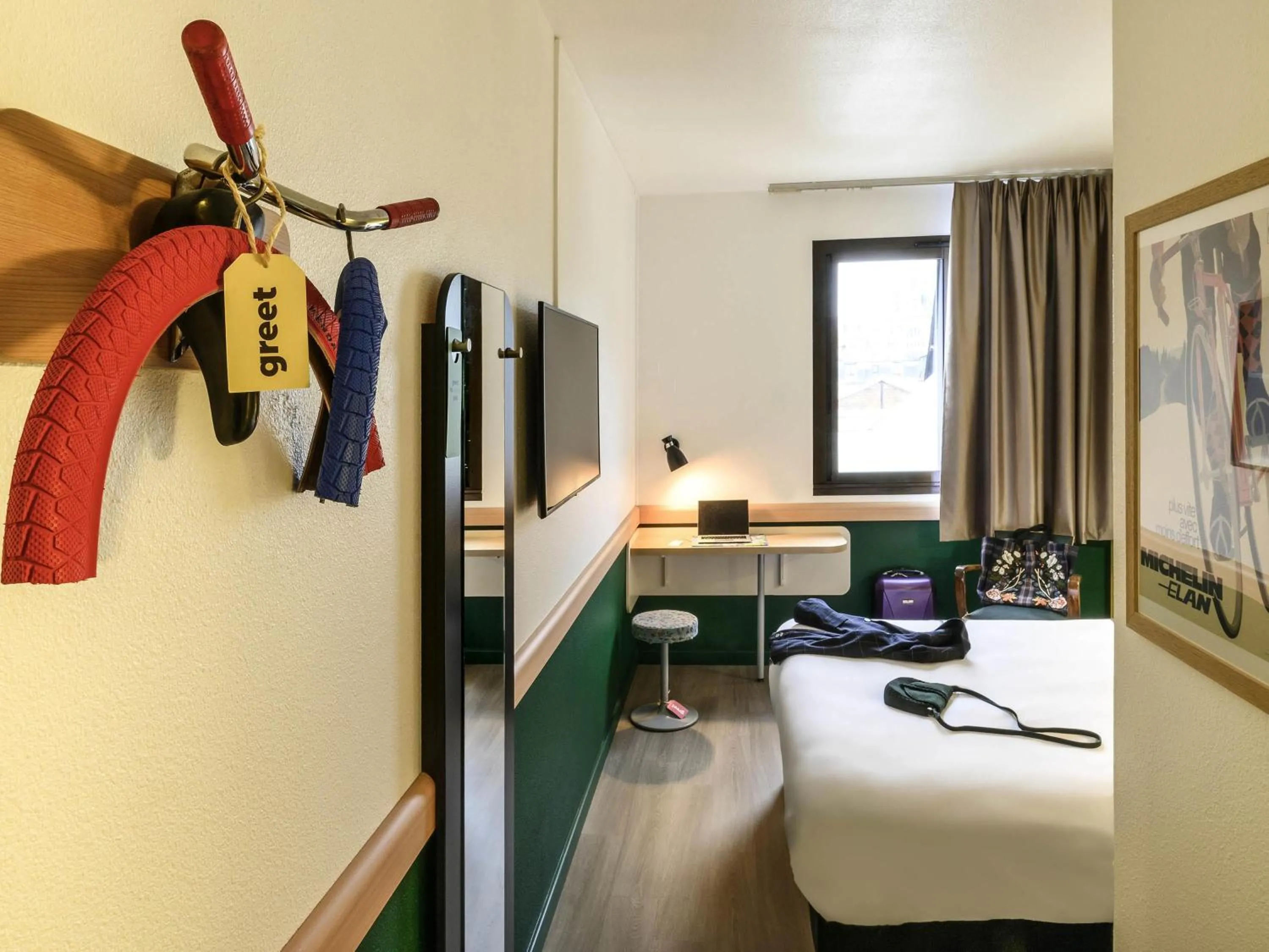 Chambre PURE avec un lit double in Greet Hotel Evreux Centre - Route de Normandie by Accor