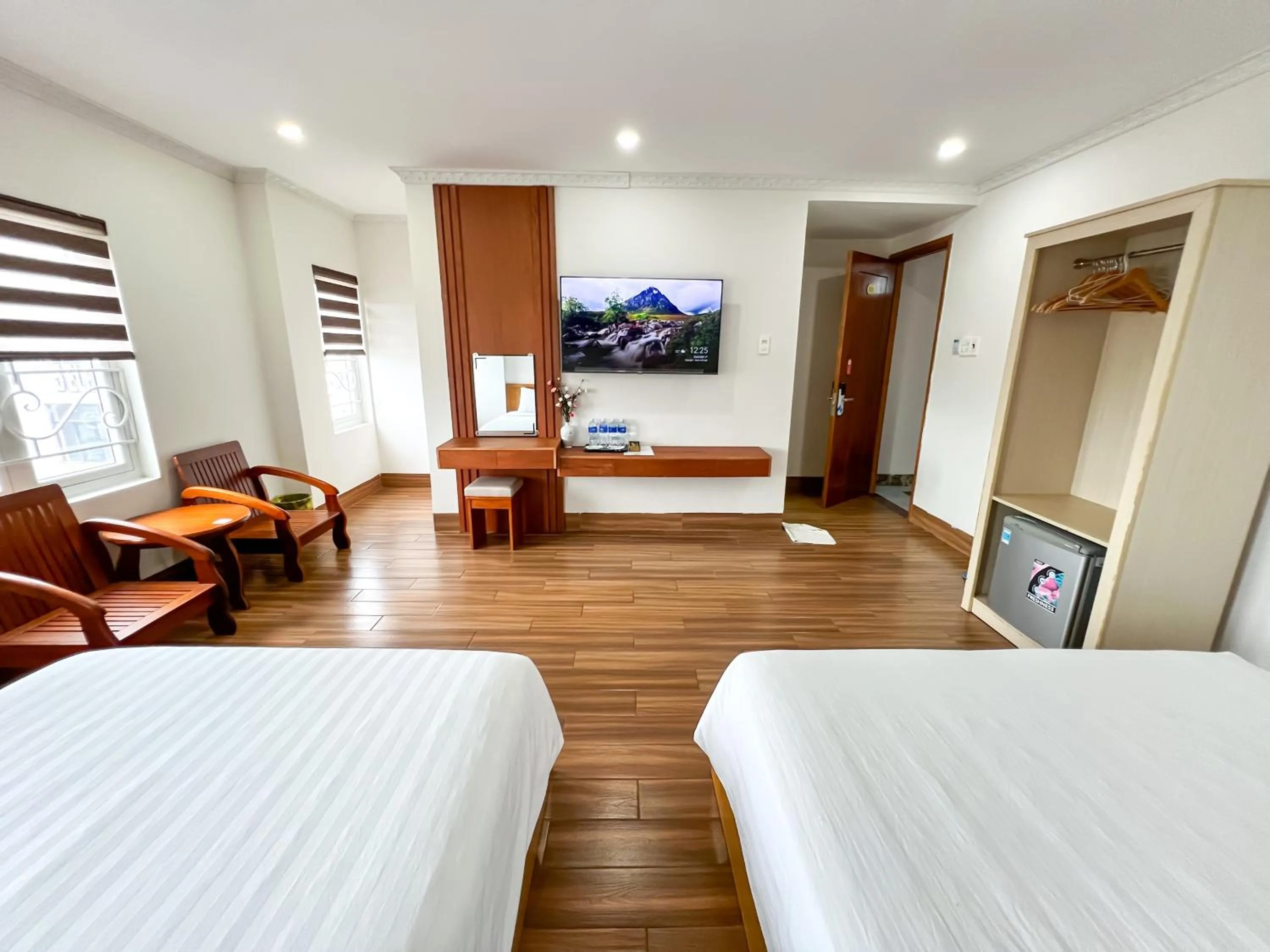 Quadruple Room with Sea View in HaTa Hotel