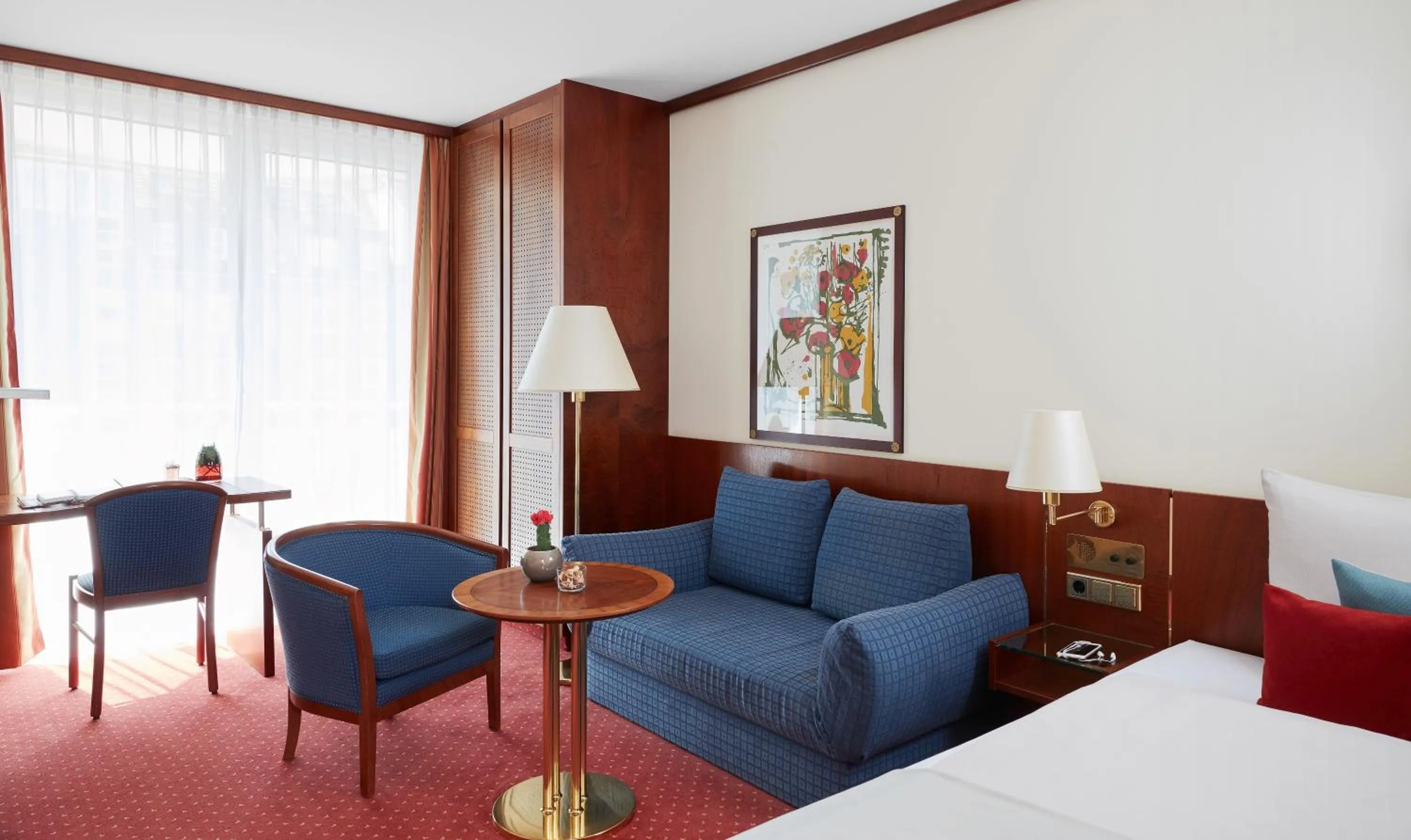 Business Single Room in Living Hotel Weißensee