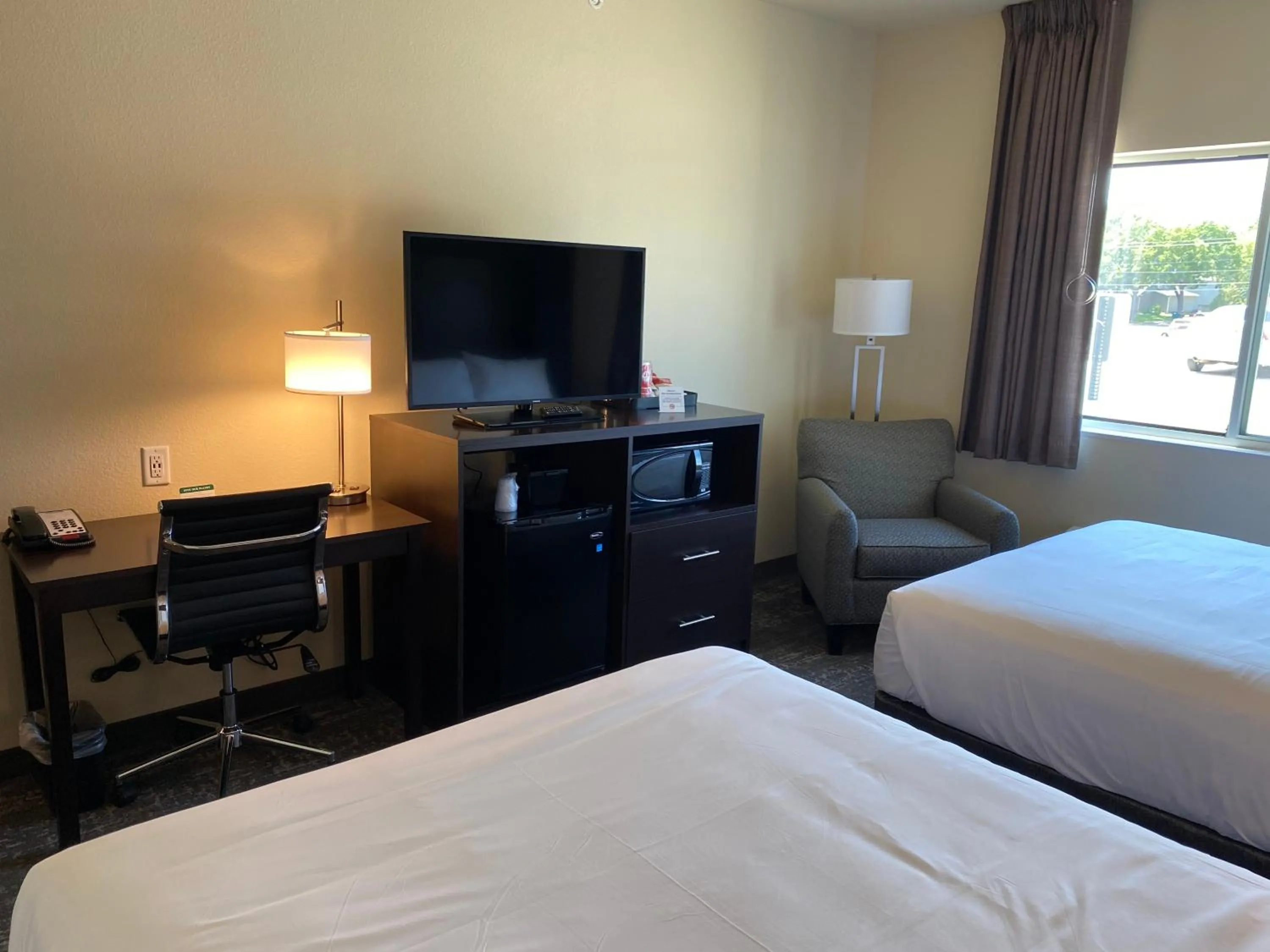 Queen Room - single occupancy in Cobblestone Inn & Suites - Forest City