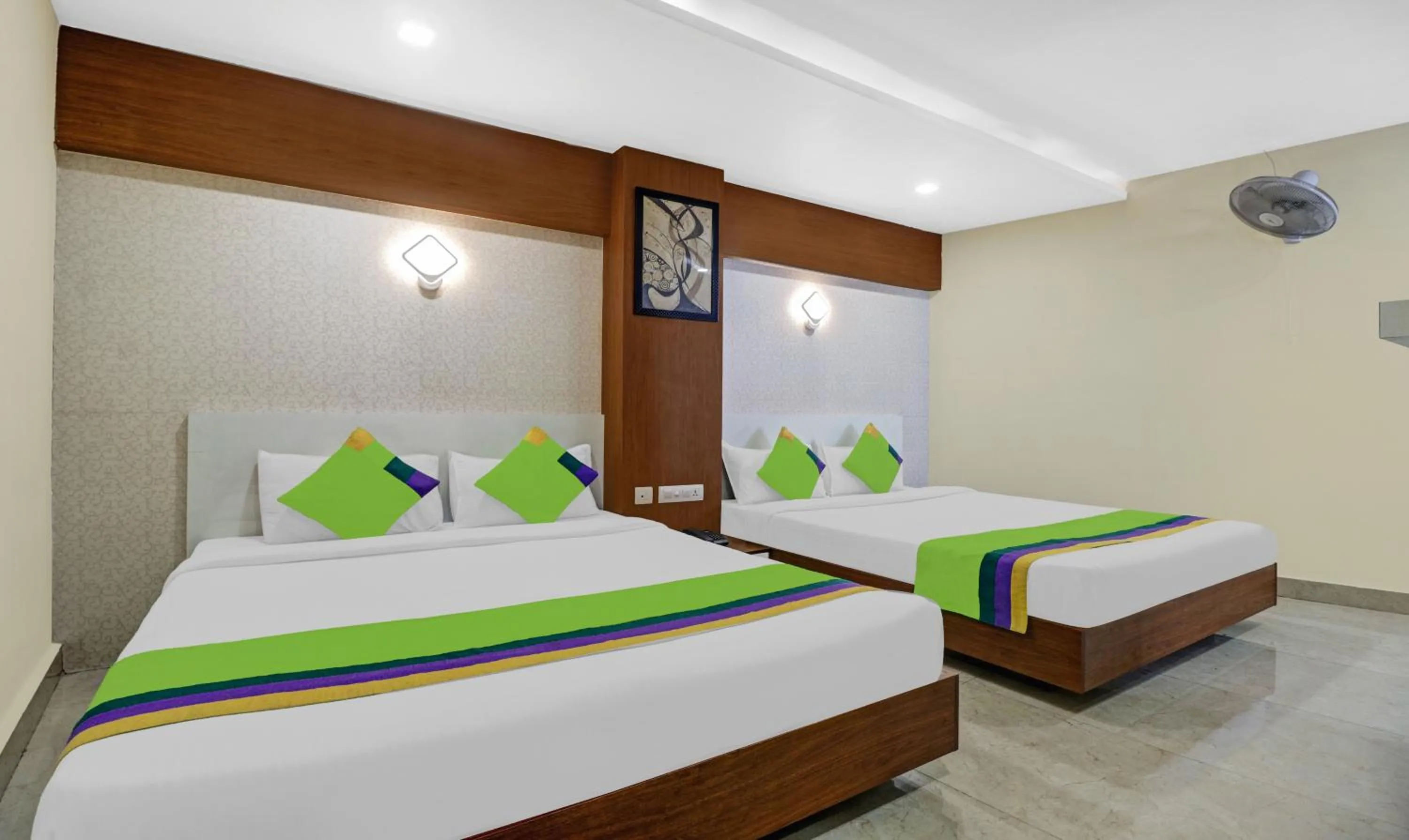 Superior Double Room - single occupancy in Treebo Darwesh Residency - 500m from Railway Station