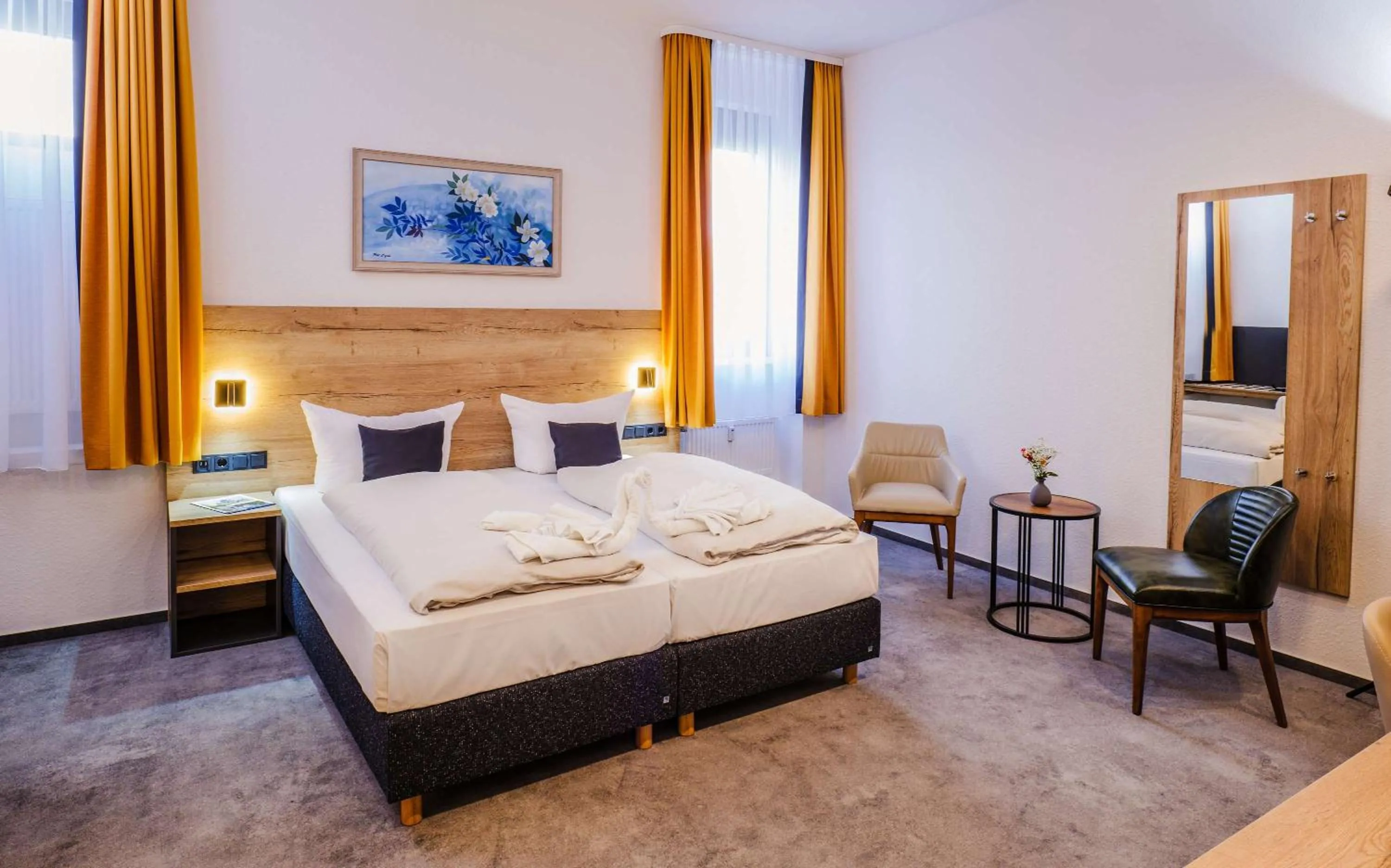 Deluxe Twin Room with Rain Shower in Best Western Comfort Business Hotel Düsseldorf-Neuss