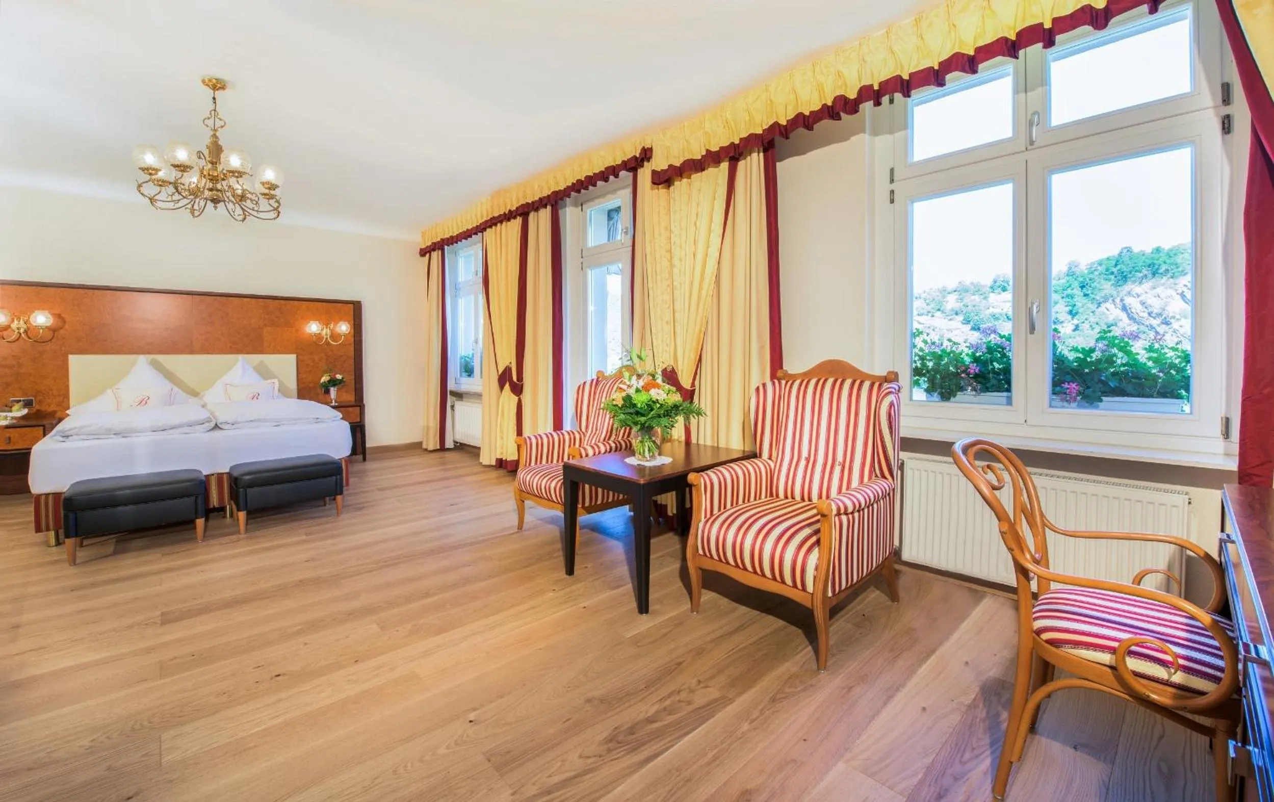 Standard Double Room in Bellevue Rheinhotel