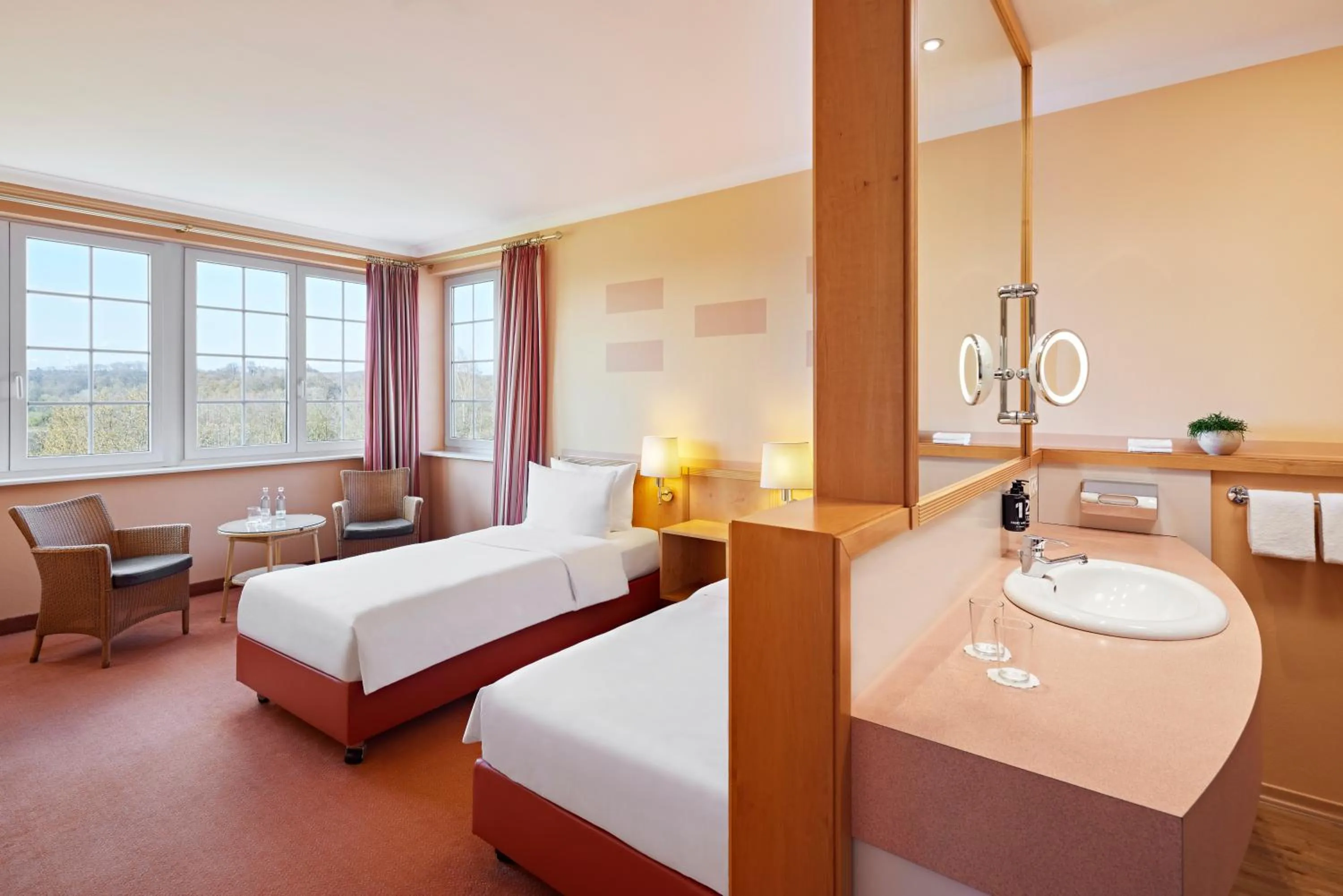 Twin Room in Lindner Hotel Wiesensee
