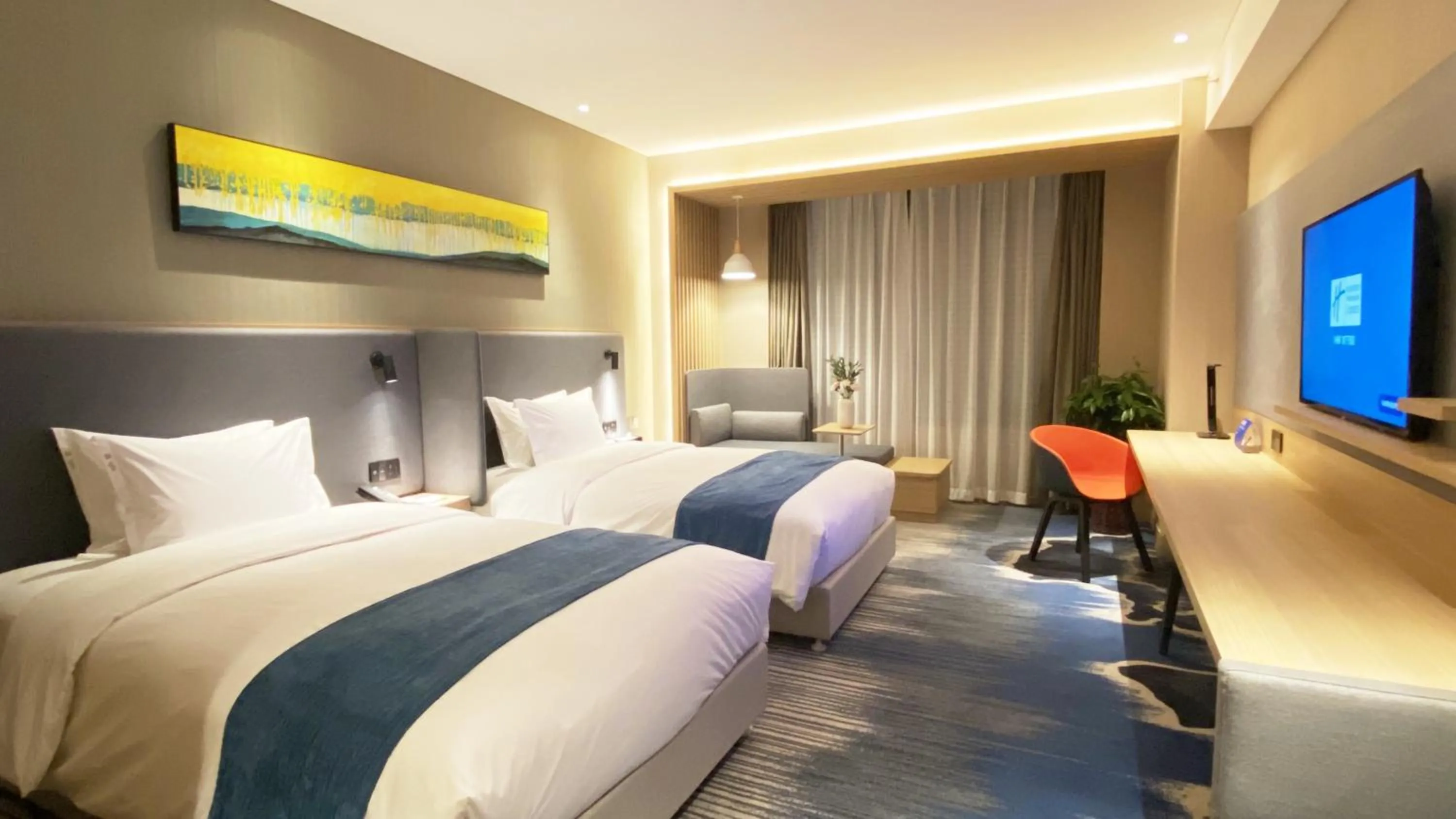 High Floor Standard Twin Room in Holiday Inn Express Liaocheng Chiping by IHG
