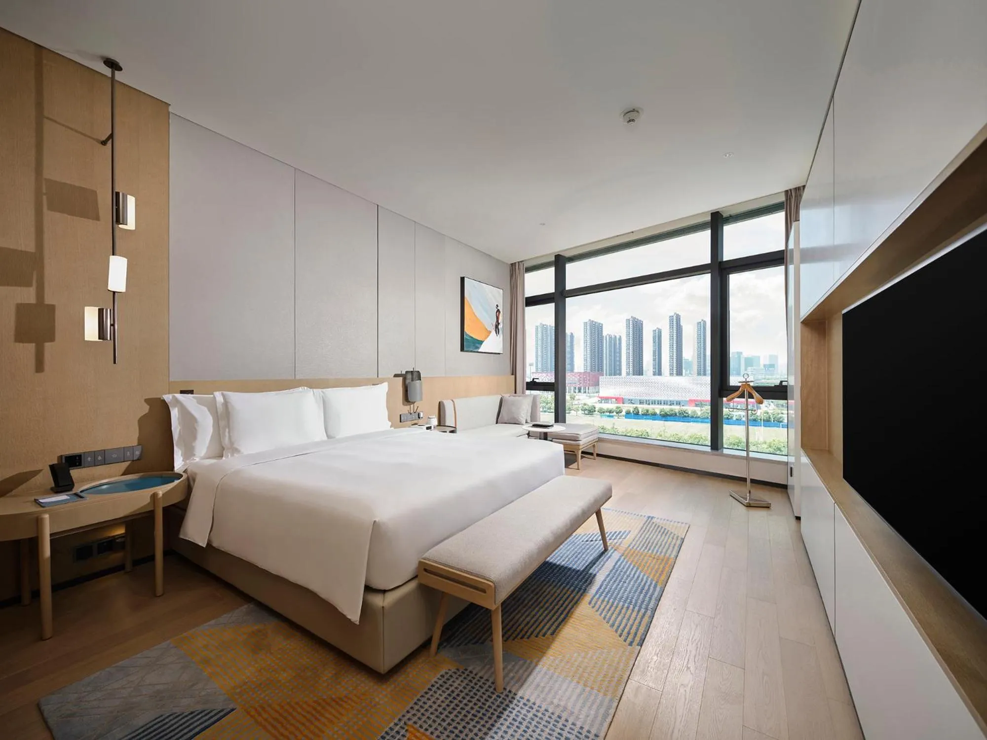 One-Bedroom Suite with Stadium View in EVEN Hotel Nanjing Yangtze River by IHG