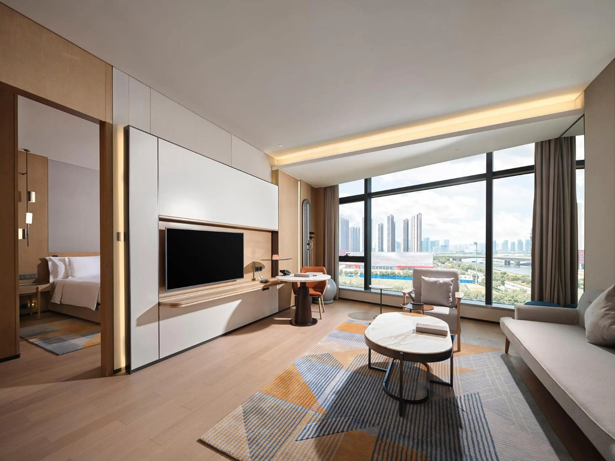 One-Bedroom Suite in EVEN Hotel Nanjing Yangtze River by IHG