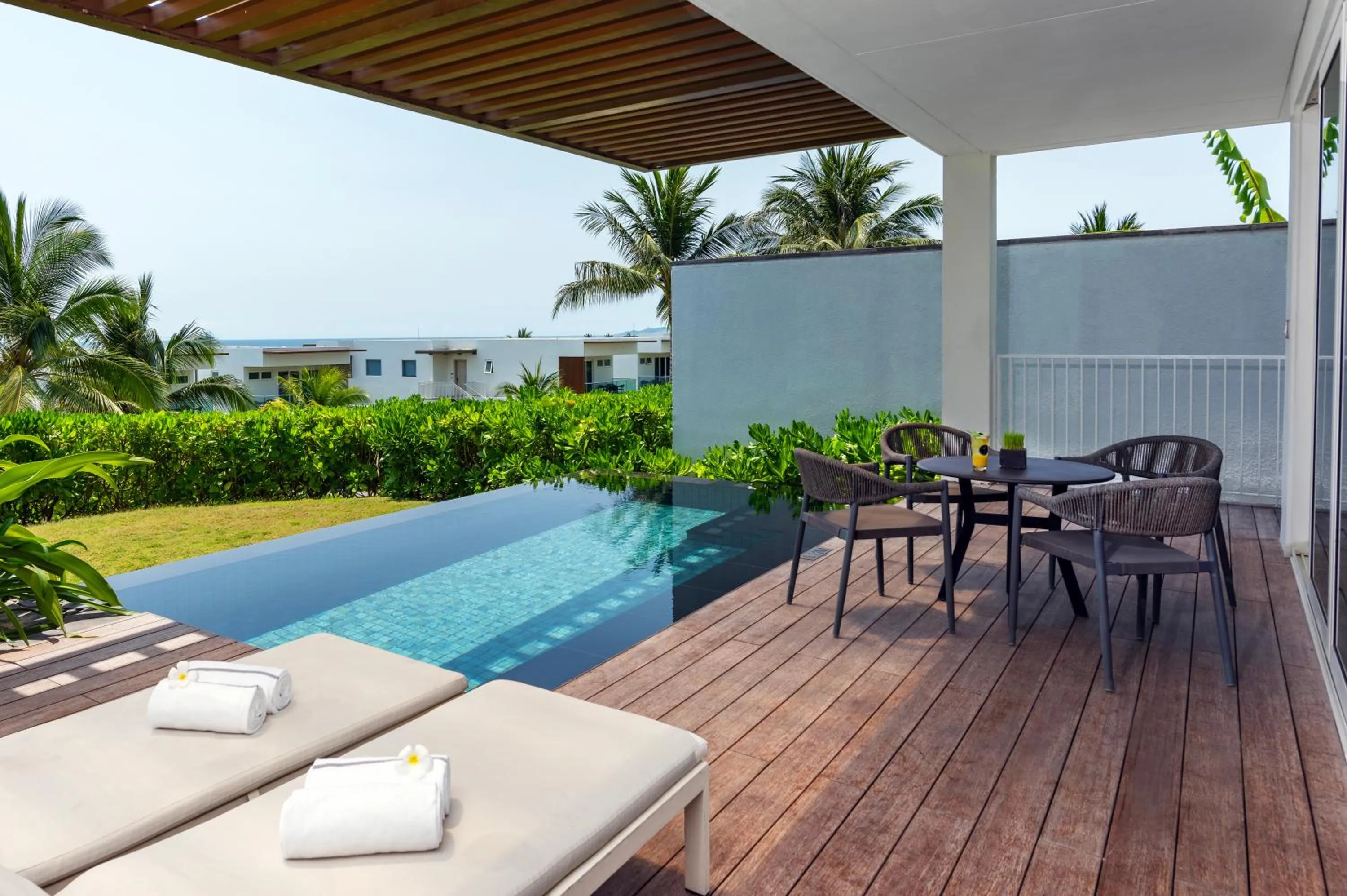 1 Bedroom Suite Pavilion, Private Pool, Ocean View - King Bed in Alma Resort Cam Ranh
