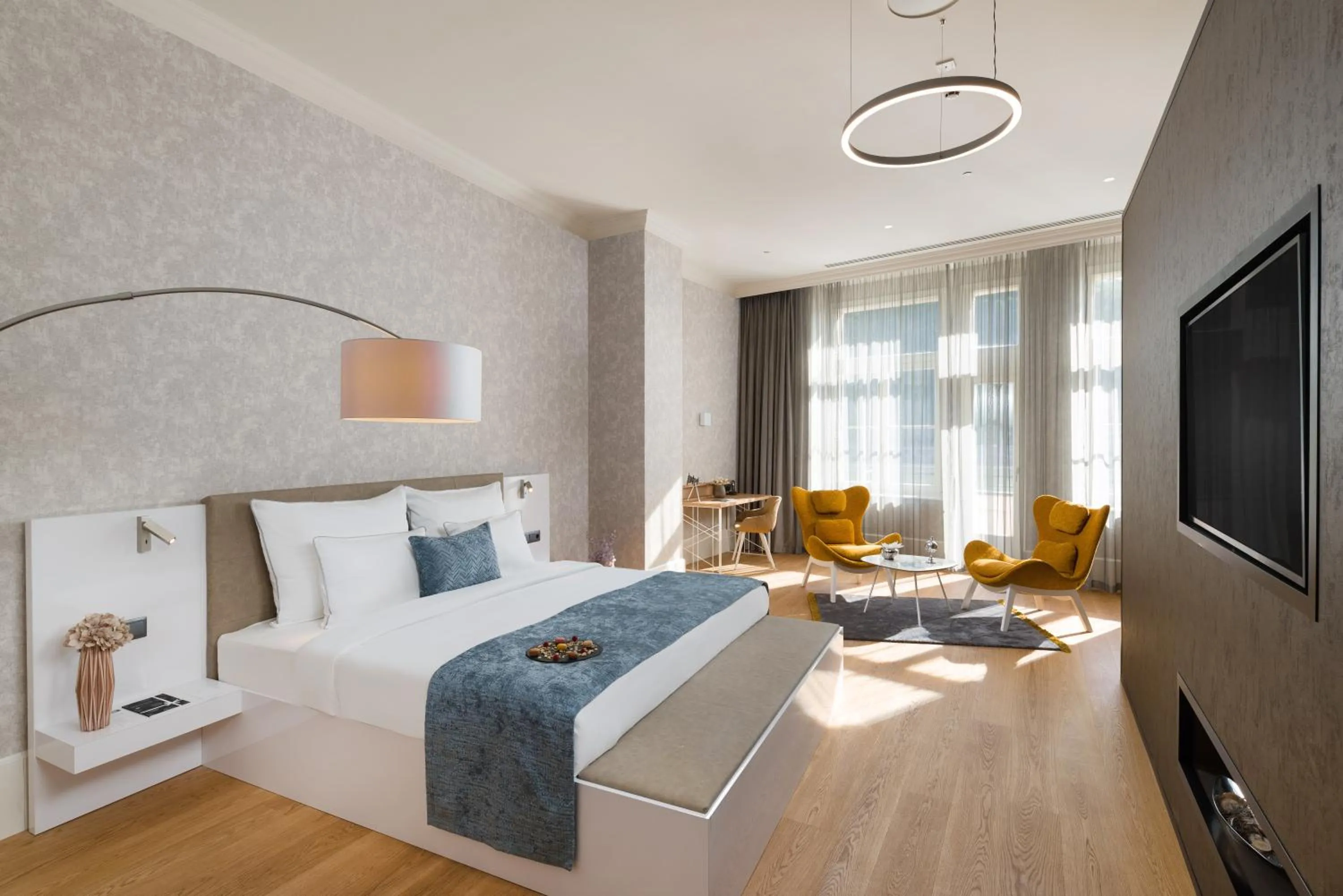 Presidential Suite with Danube view in Hotel Vision Budapest by Continental Group