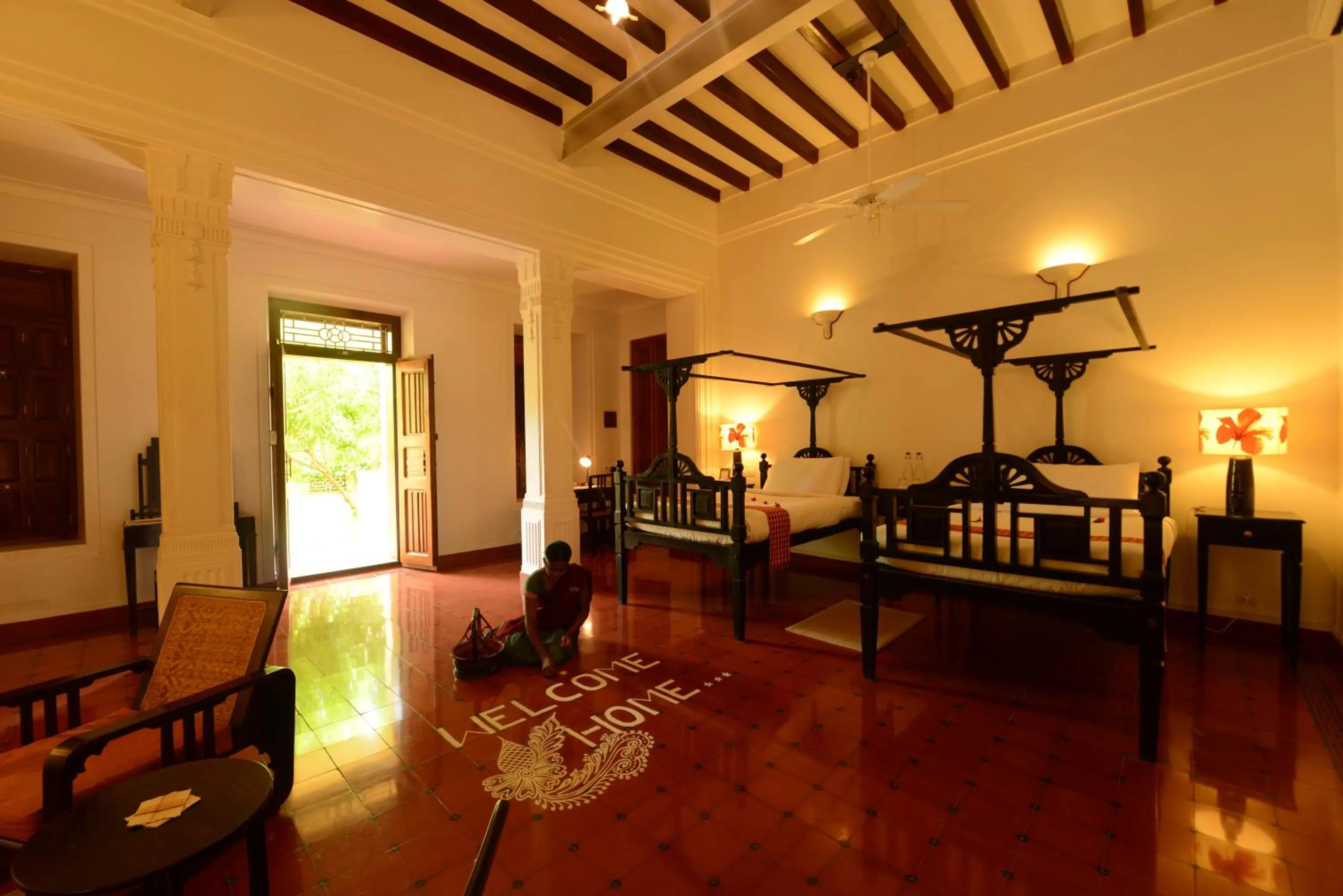 Chettinad Room - Complimentary Guided Heritage Village Walk (45 minutes) in Visalam Chettinad Palace - A CGH Earth Experience