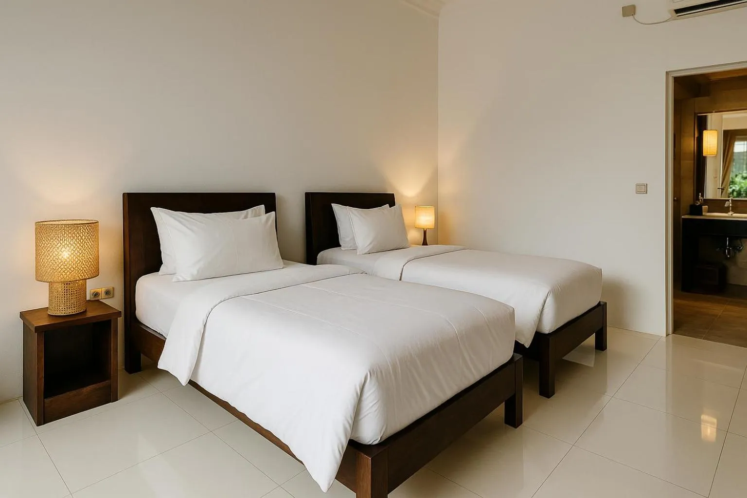 Deluxe Twin Room with Pool Access in Lumiere Hotel Gili Trawangan