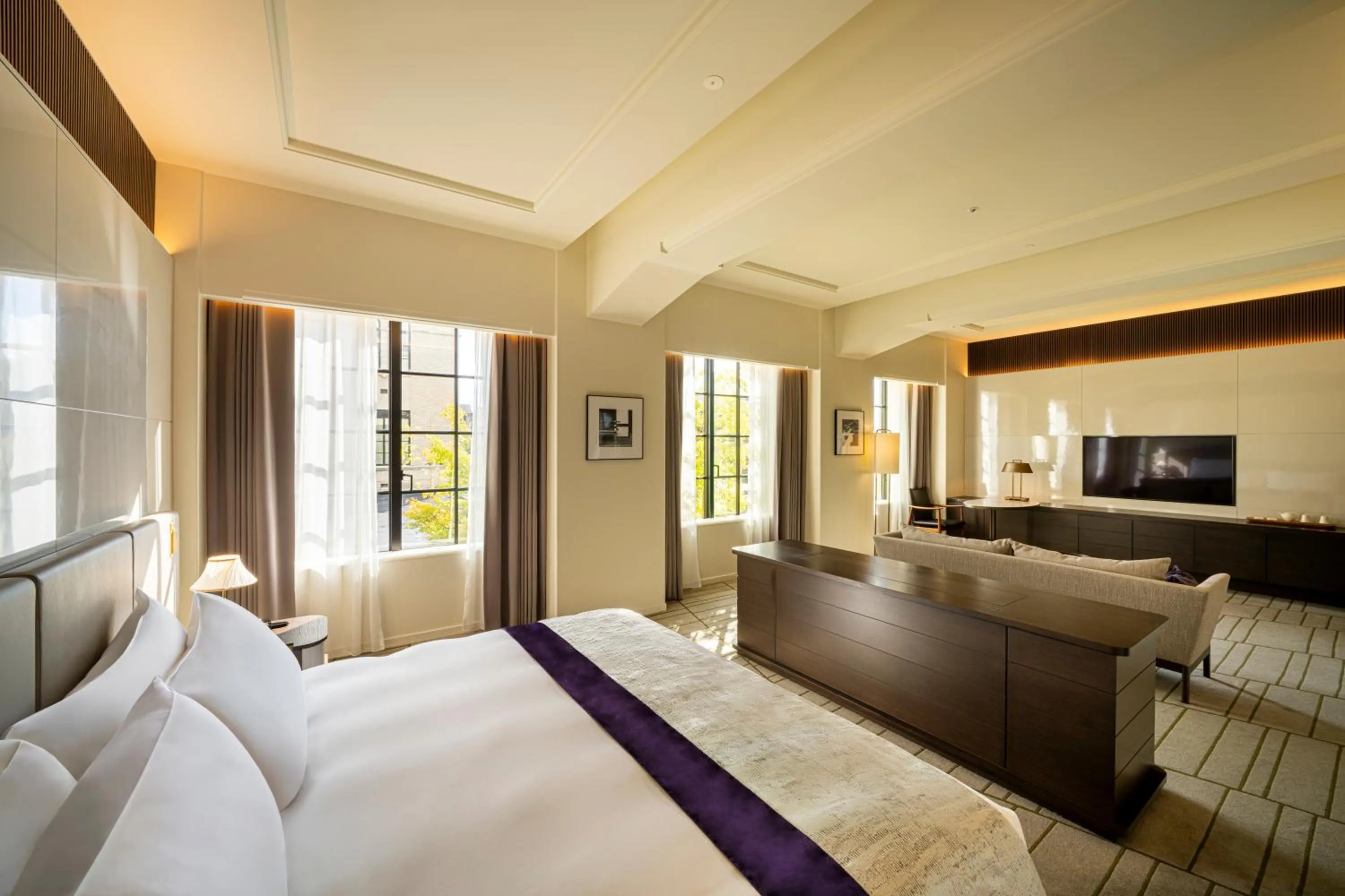 Executive King Room with Free Lounge Access in The Hotel Seiryu Kyoto Kiyomizu - a member of the Leading Hotels of the World-