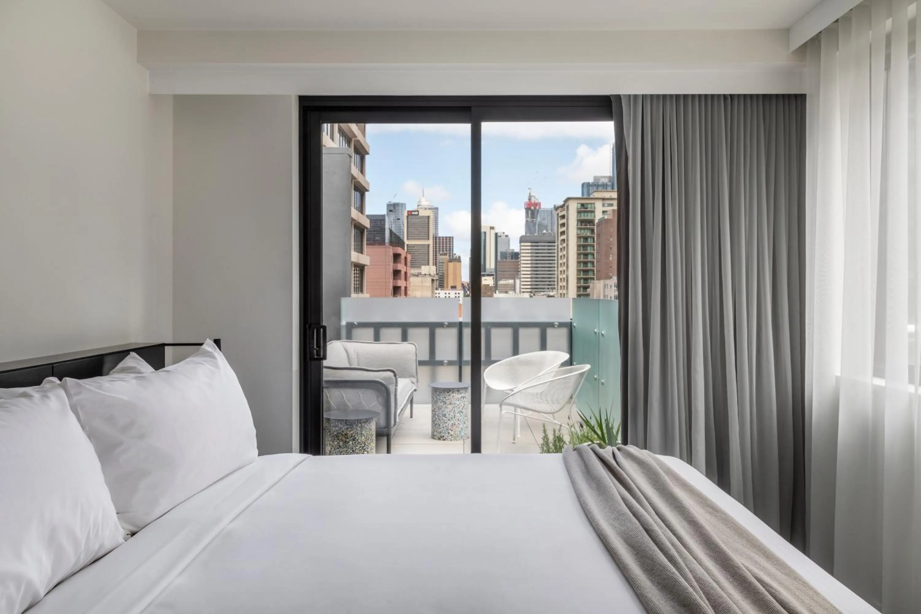 Family Suite with Balcony in Lancemore Crossley St. Melbourne