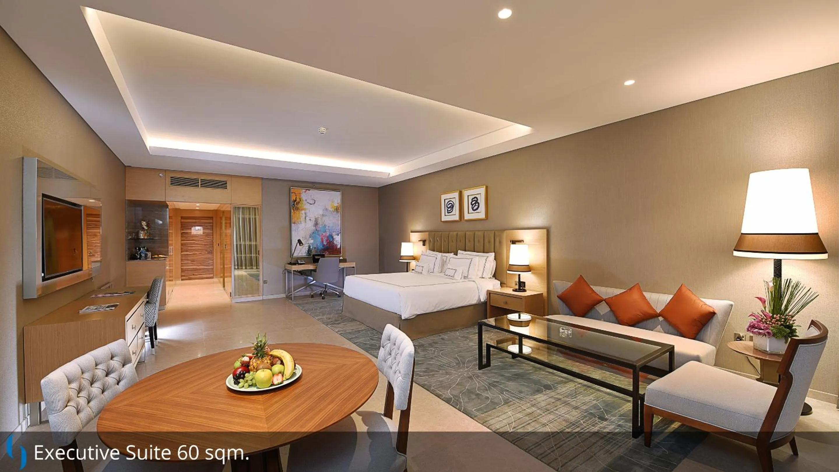 Executive Suite - Complimentary Luxury Transfers to Jumeirah Beach and Mall of Emirates in Grand Cosmopolitan Hotel