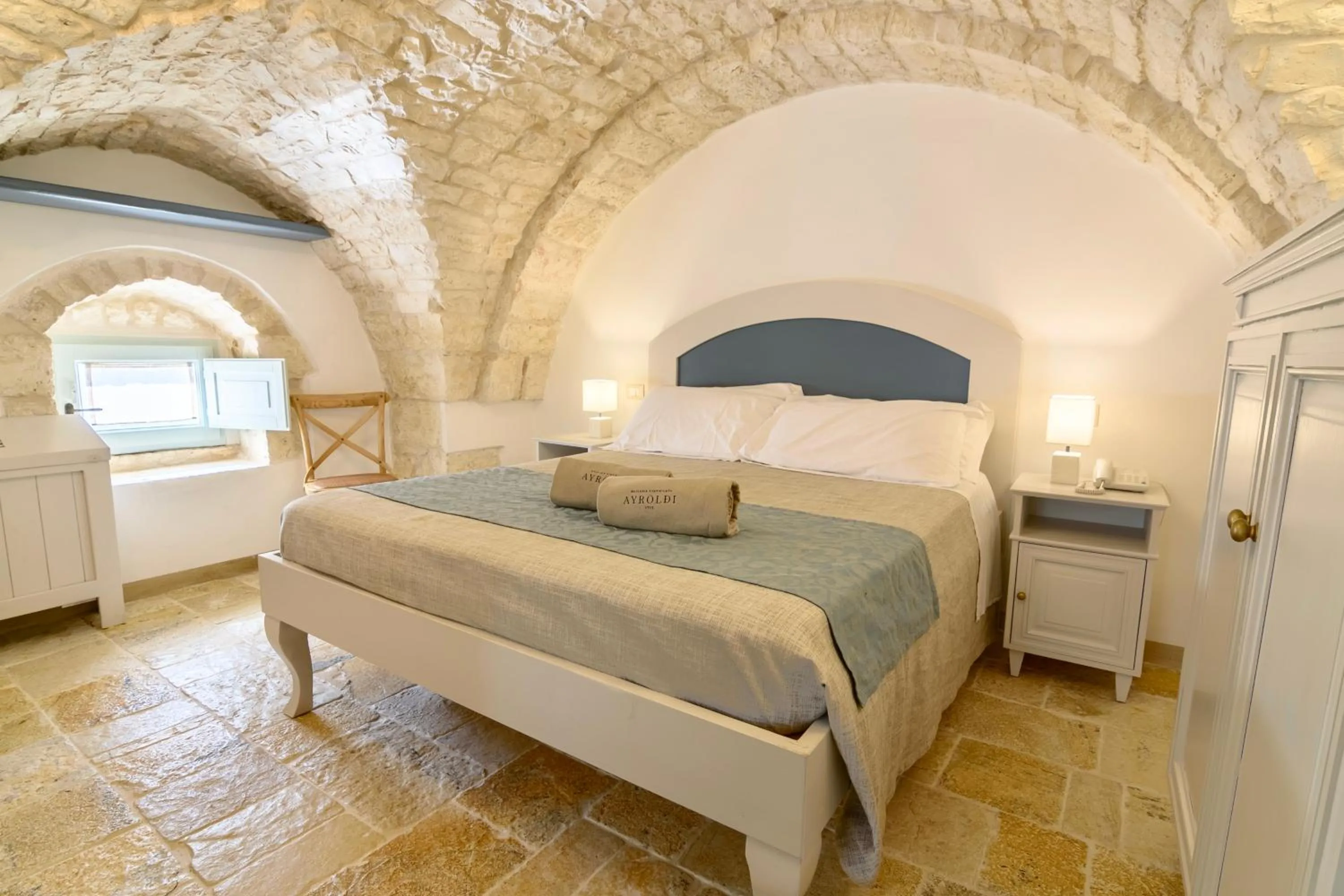 Double Room - single occupancy in Masseria Ayroldi