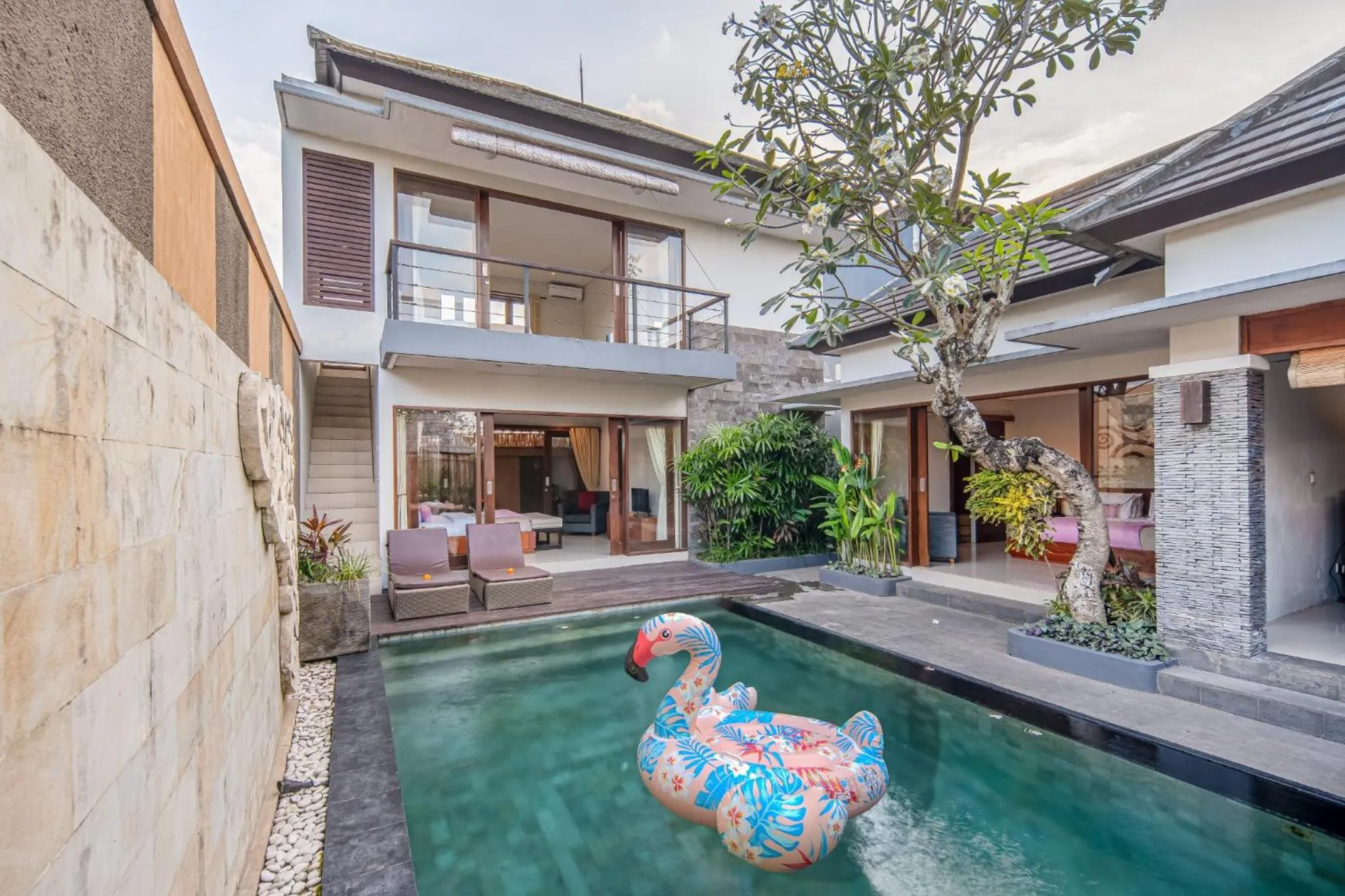 Three-Bedroom Villa with Private Pool in Nyanyi Sanctuary Villa Tabanan by Ini Vie Hospitality