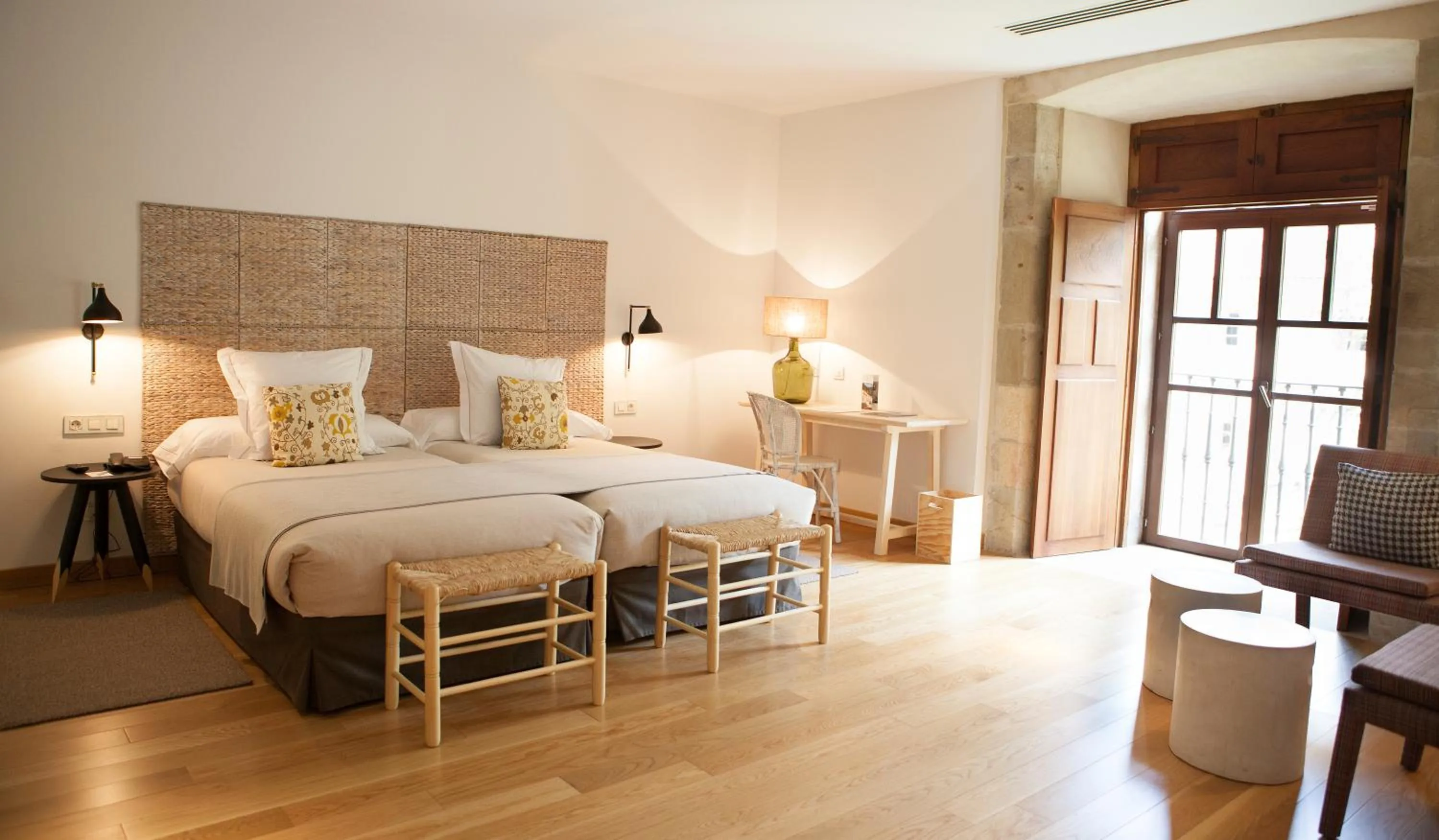 Standard Double Room (2 Adults + 1 Child) in Parador de Corias