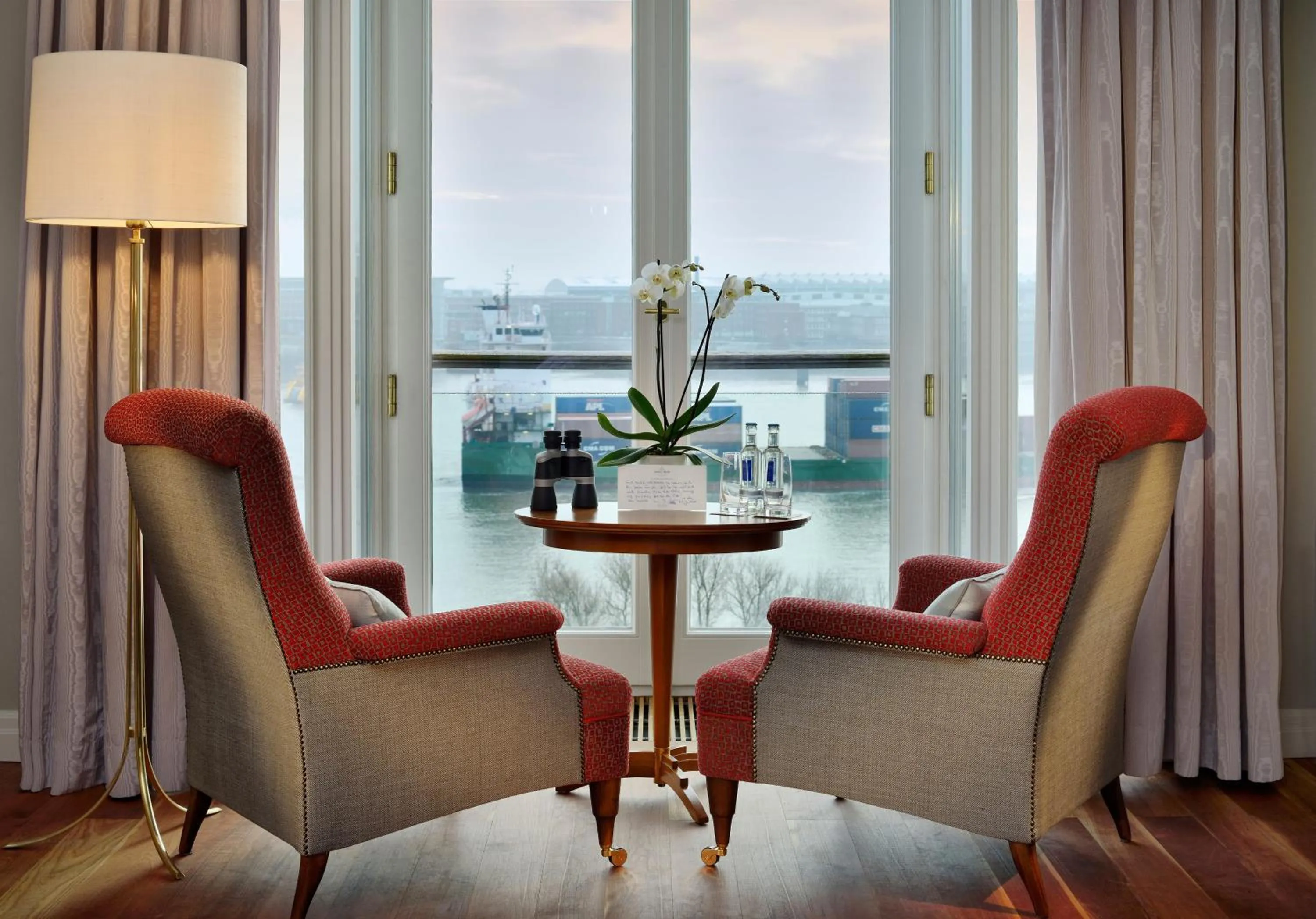 Deluxe Double Room with River View in Louis C Jacob, Hamburg, Autograph Collection