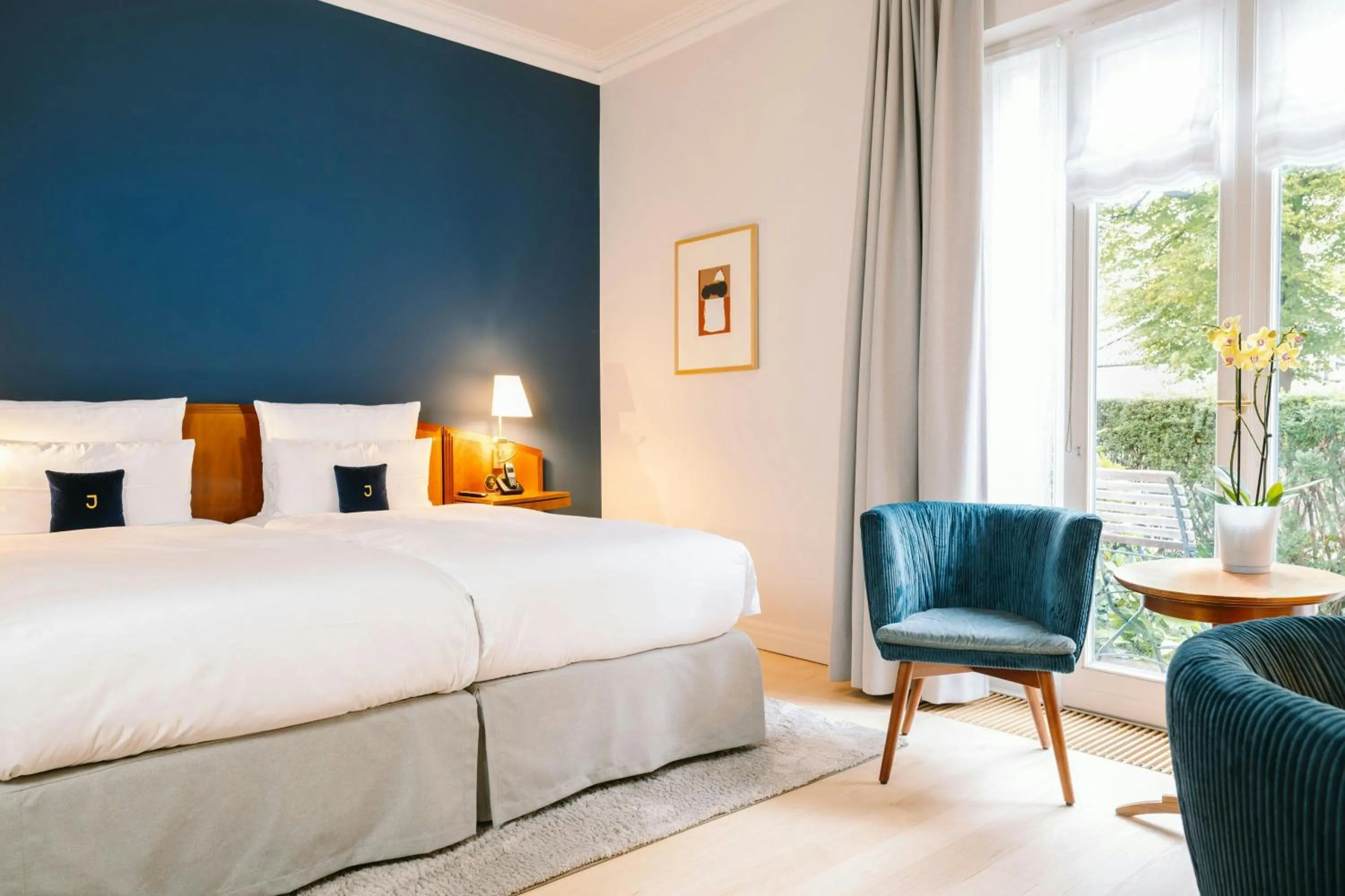 Deluxe Double Room with Garden View in Louis C Jacob, Hamburg, Autograph Collection