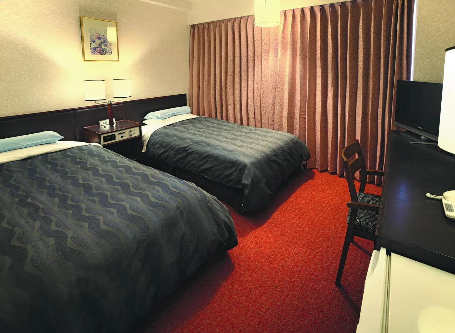 Twin Room - single occupancy - Non-Smoking in Bandai Silver Hotel