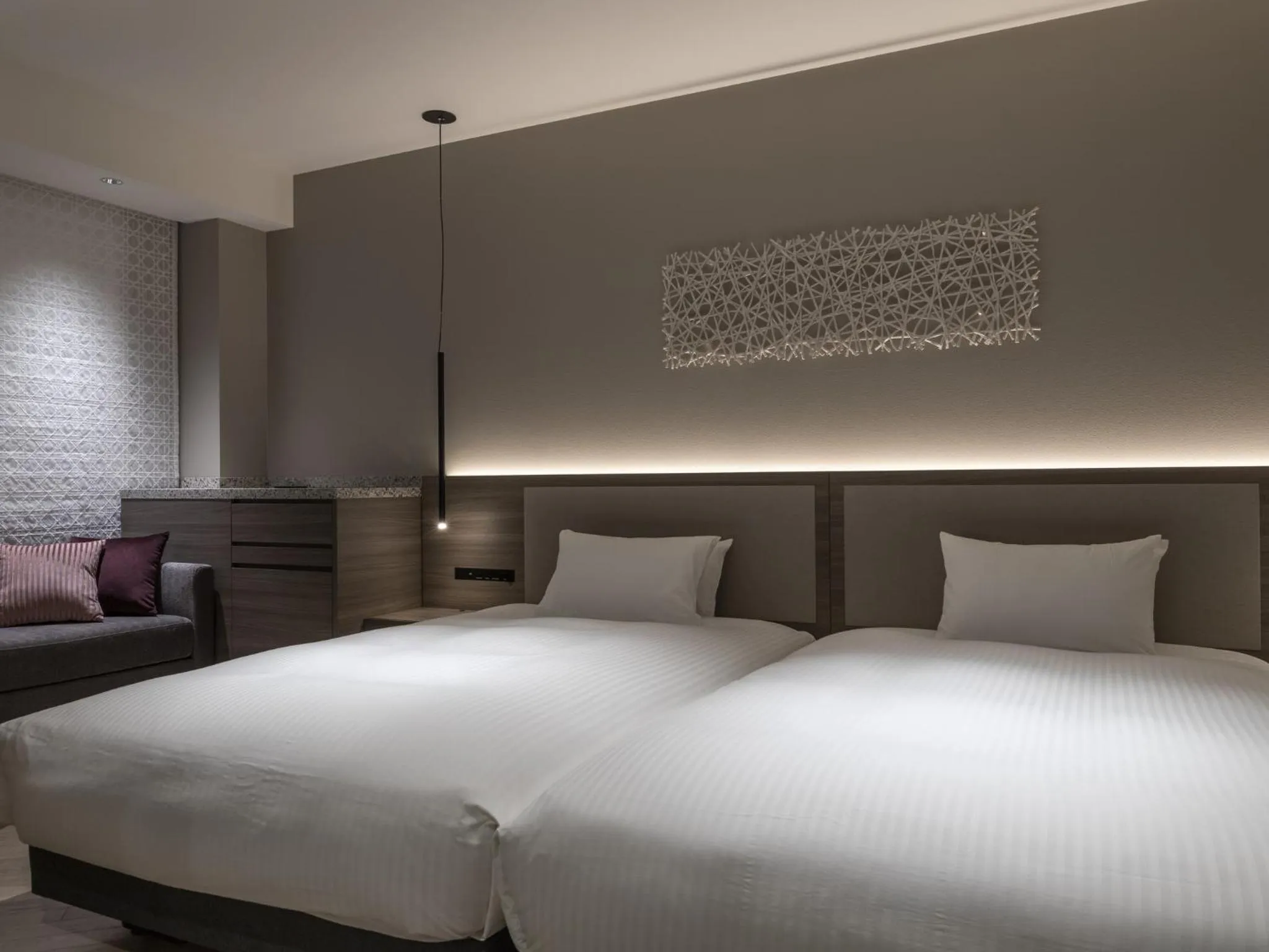 Standard Twin Room with Sofa in HOTEL FORZA SAPPORO STATION