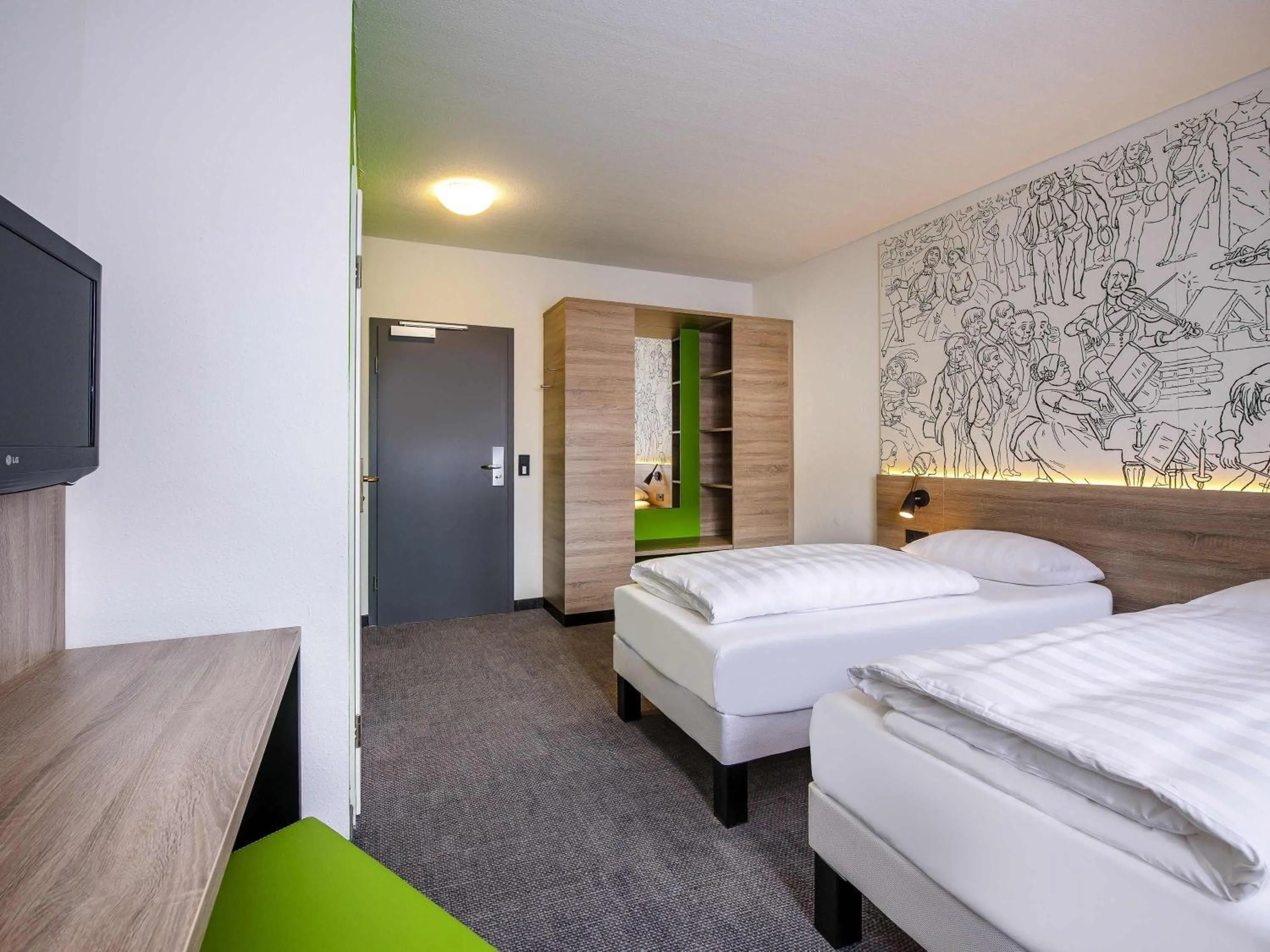 Standard Twin/Double Room in ibis Styles Halle