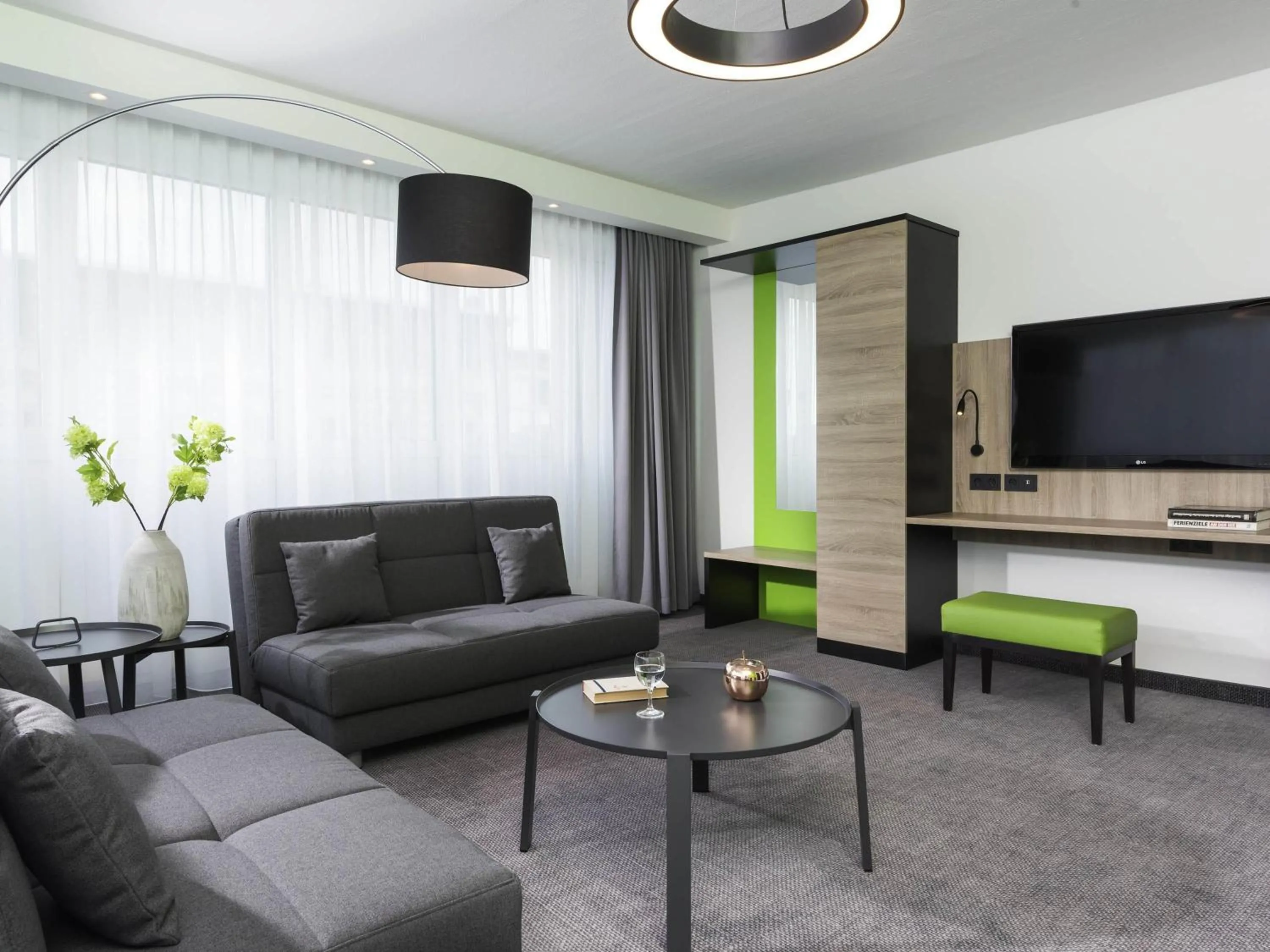 Standard Suite with One Double Bed and One Sofa Bed in ibis Styles Halle