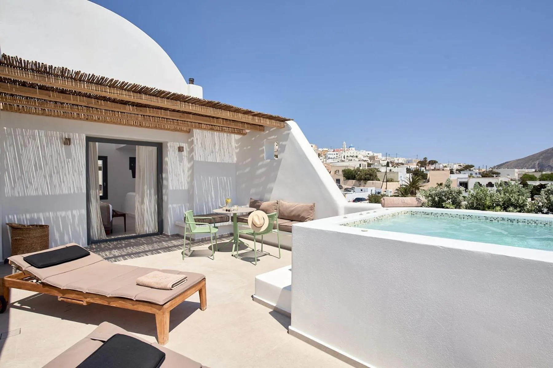 Maisonette Suite with Heated Plunge Pool & Sea View in Alleys All-Suite Hotel & Spa