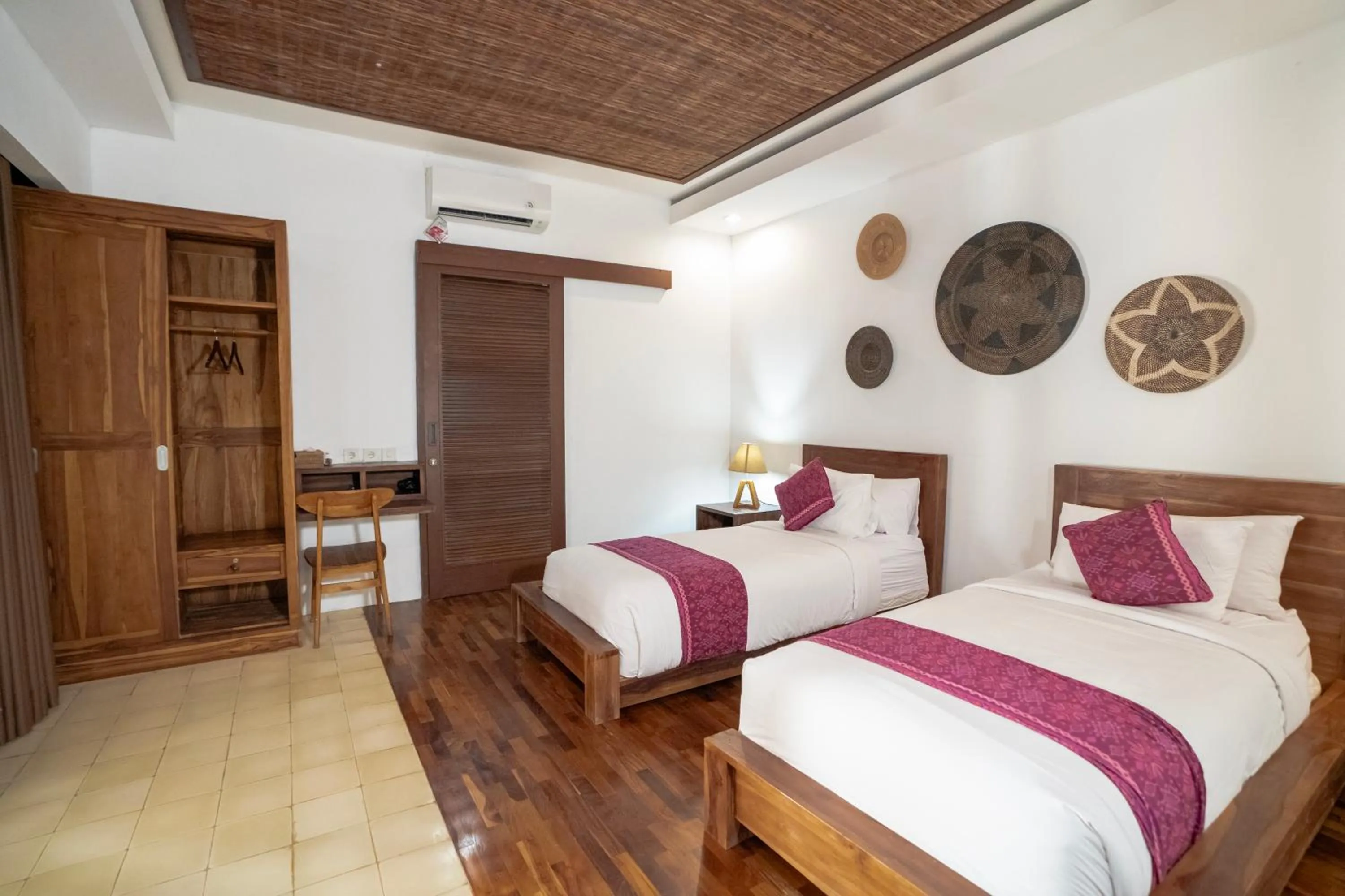 Twin Room with Terrace - single occupancy in Kusuma Living and Villa Seminyak