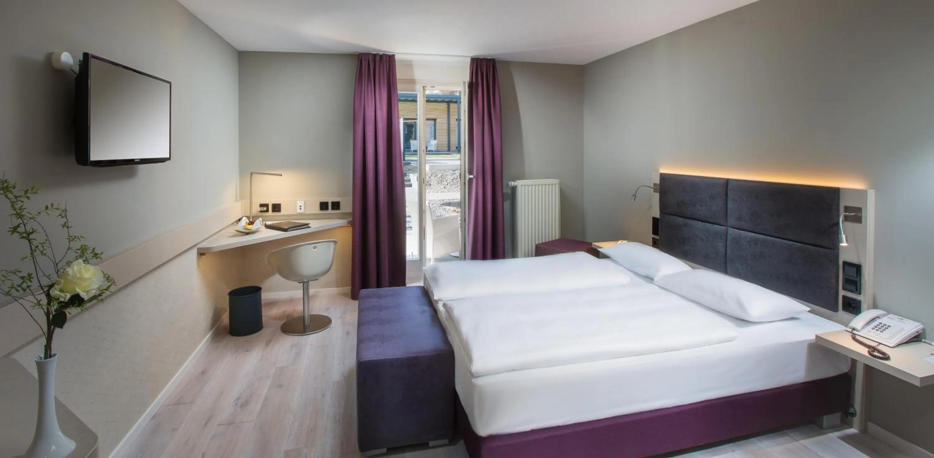 Classic Double Room with terrace in Schloss Reinach