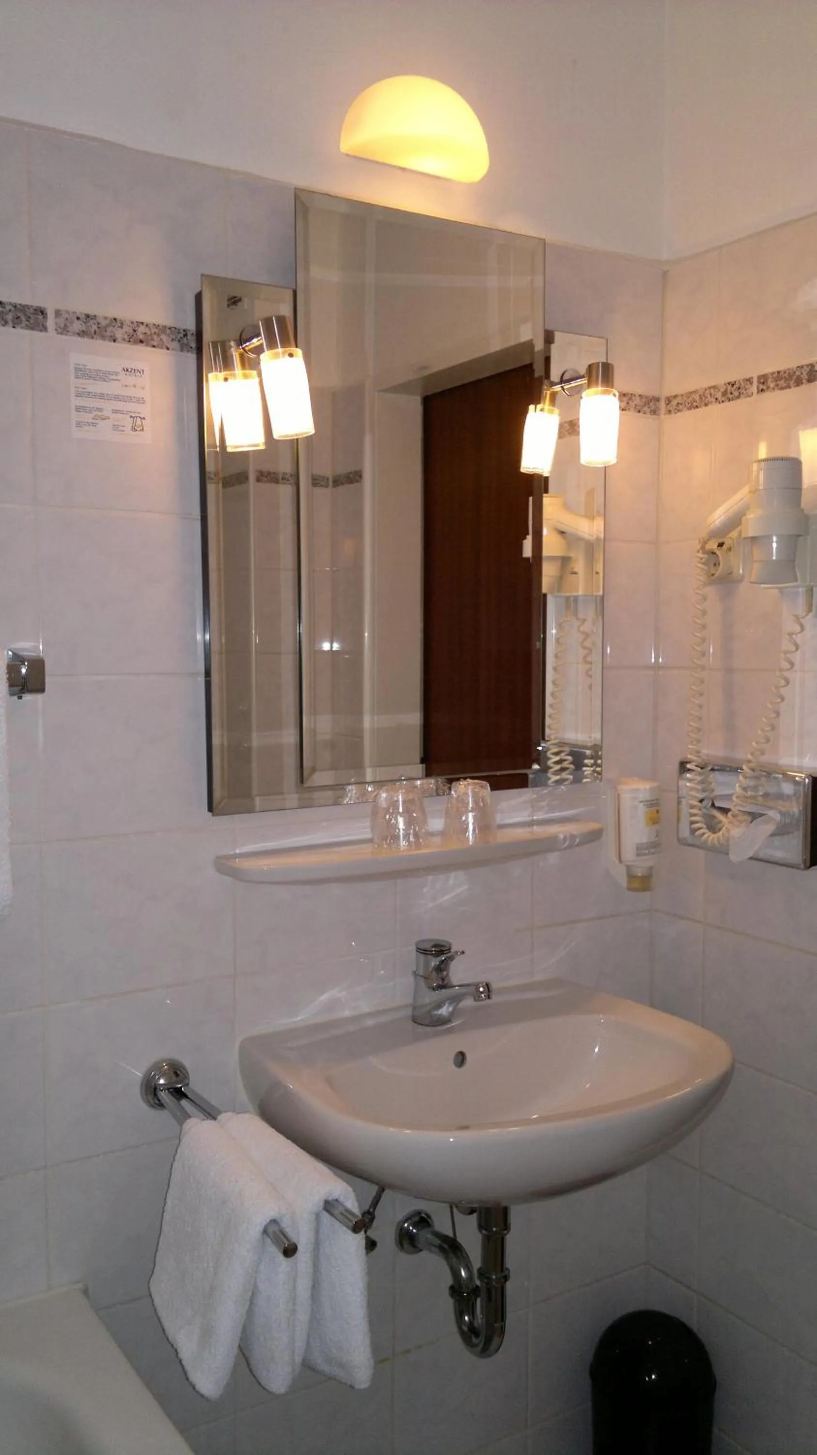 Comfort Single Room with Shower in Hotel-Restaurant Seegarten Quickborn