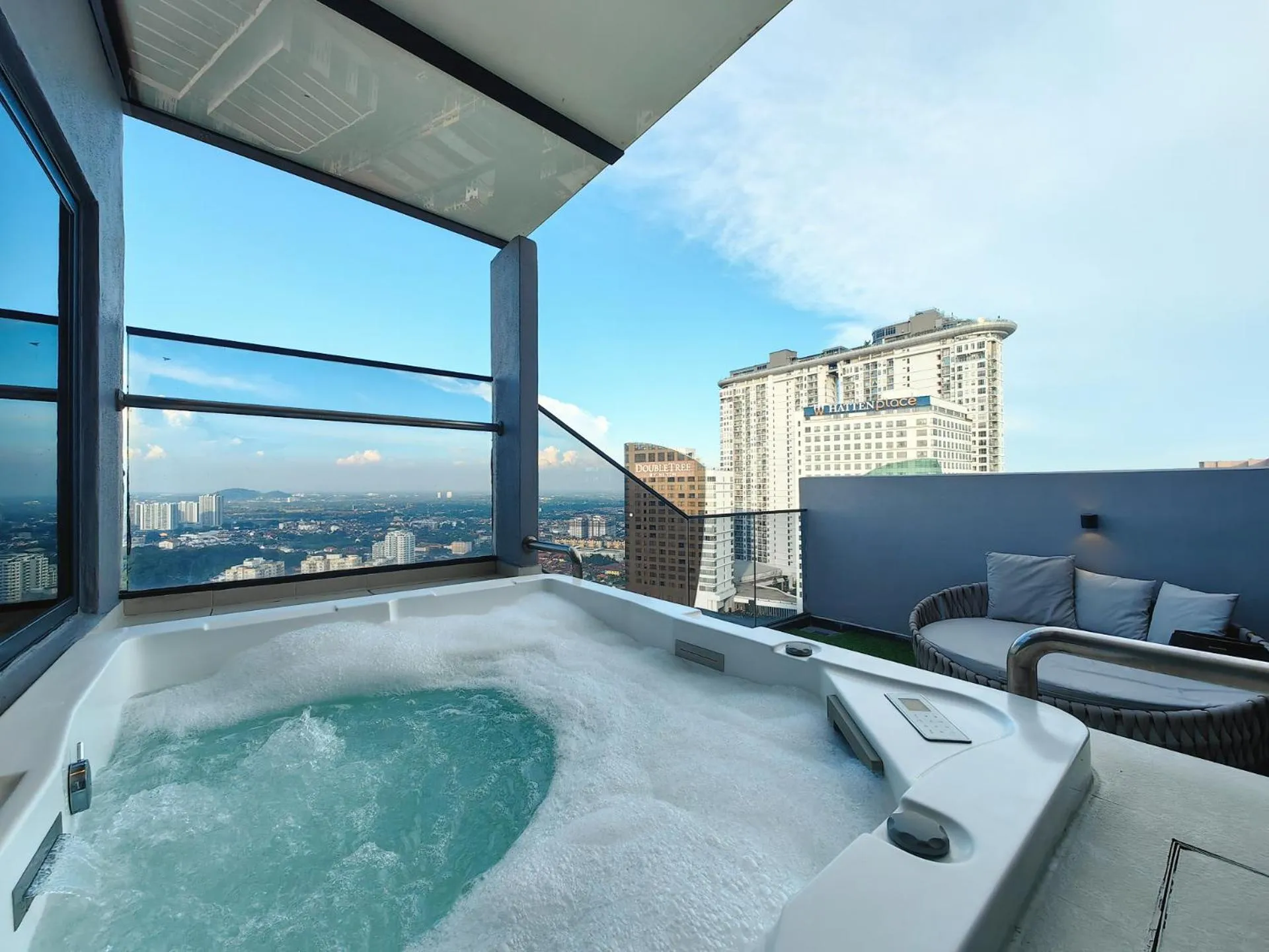 Suite with Private Pool (City View) in Attic Home Melaka Imperio Residence & Jonker