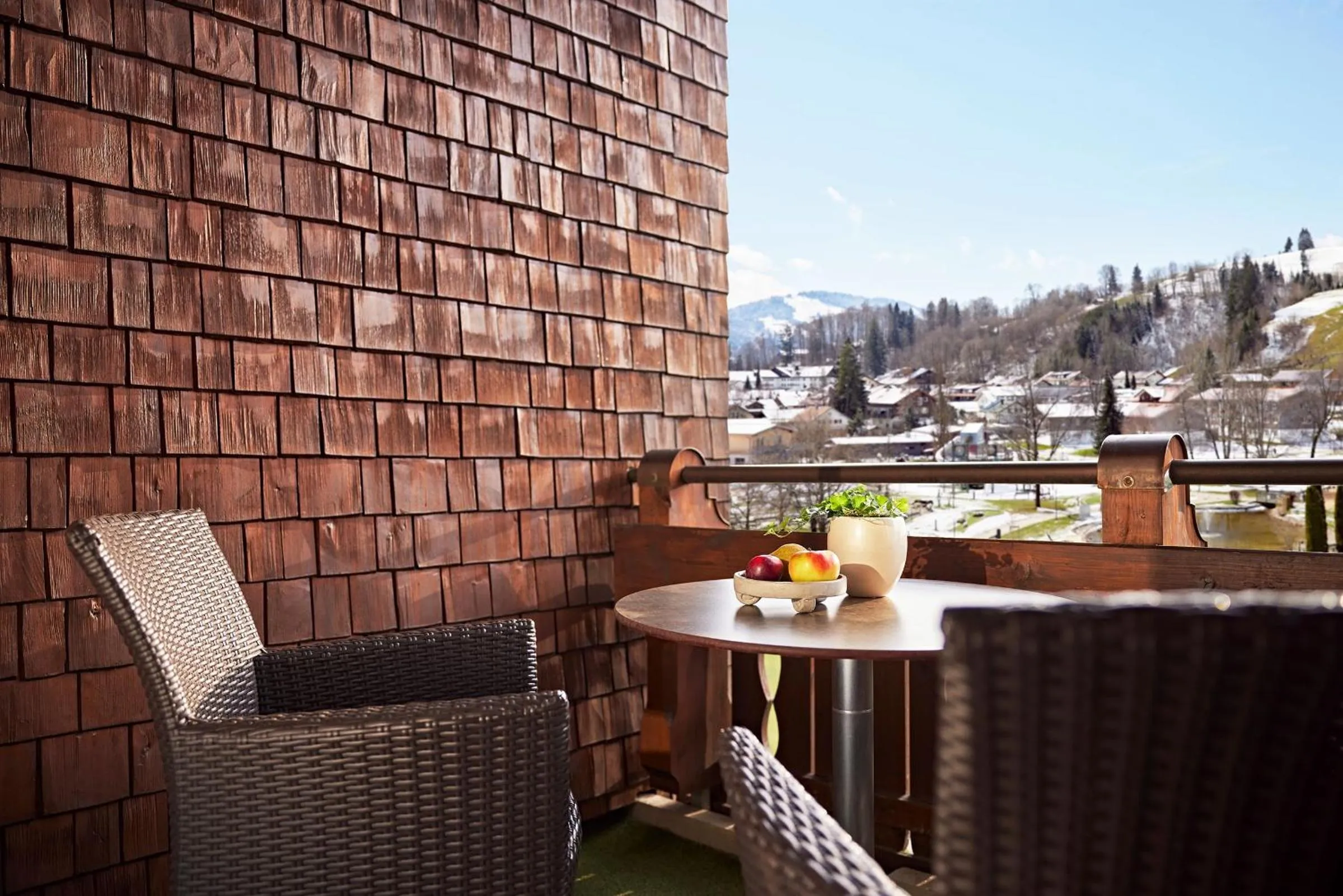 Single Room with Mountain View - single occupancy in Parkhotel Oberstaufen