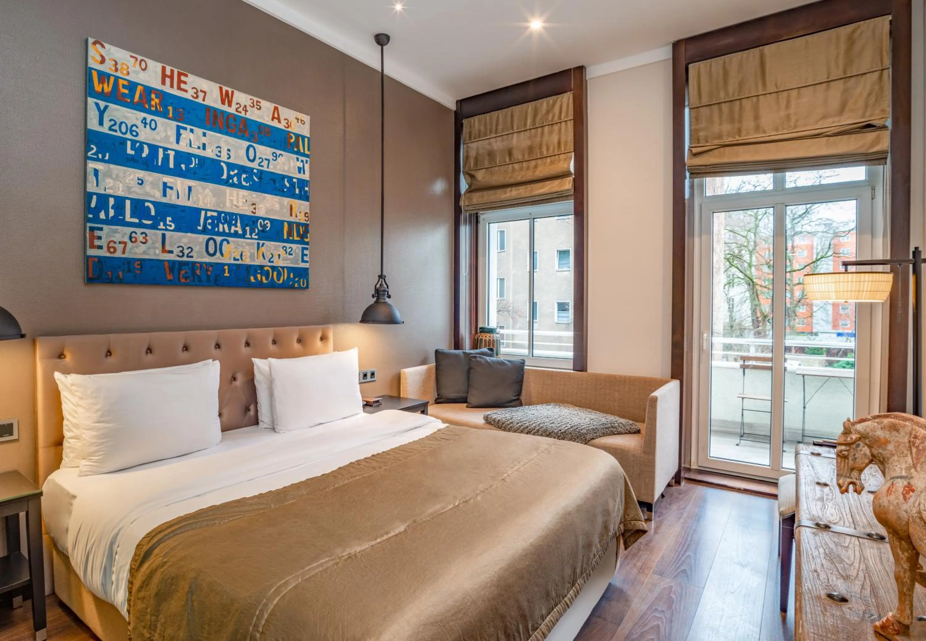 Deluxe Double Room with Balcony in Quentin Design Hotel Berlin