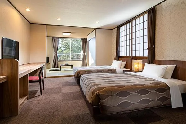 Japanese-Style Room with Tatami Area and Shared Bathroom - single occupancy - Non-Smoking in HESTA Hakone - GUEST HOUSE -