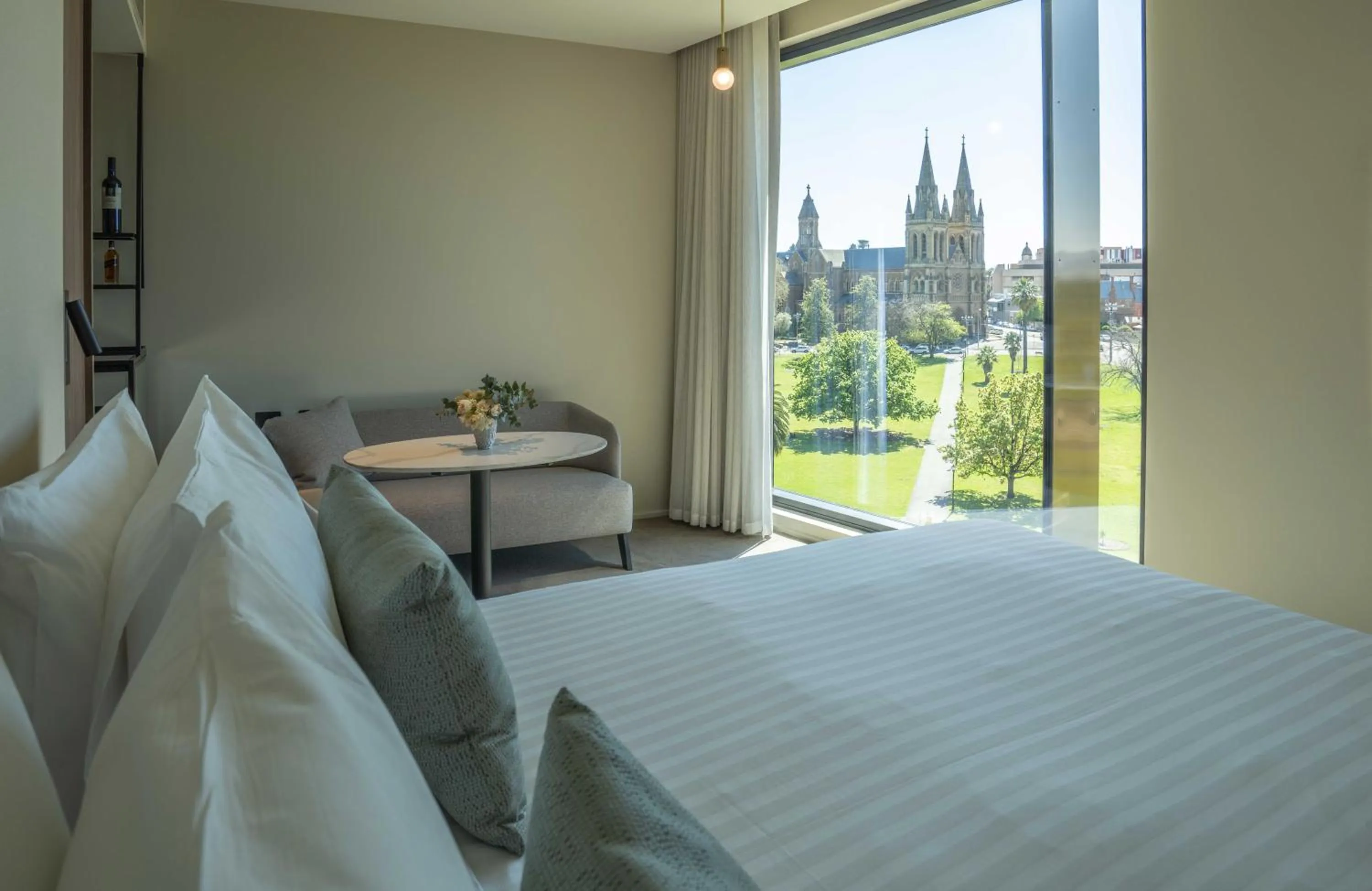 Cathedral Studio King in Oval Hotel at Adelaide Oval