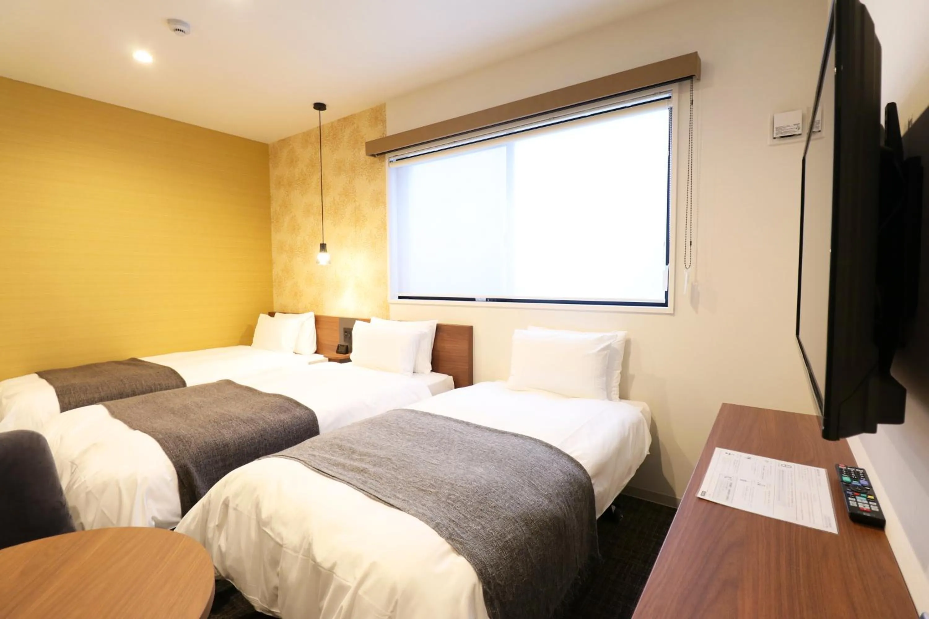 Twin Room with Extra Bed - single occupancy in M's Hotel Nijojo Oike