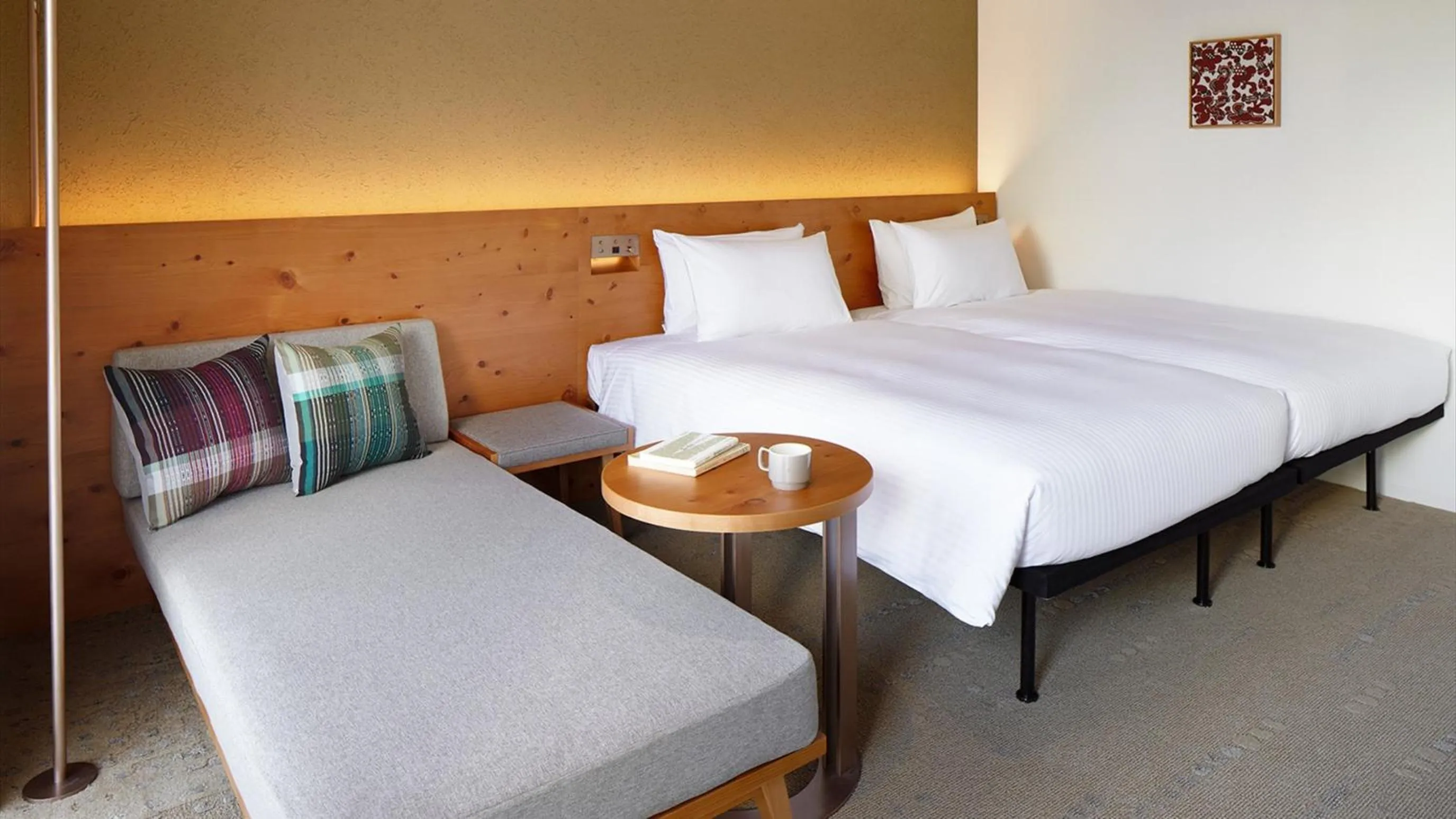 Twin Room (high floor, with 1 sofa bed) in HOTEL STRATA NAHA